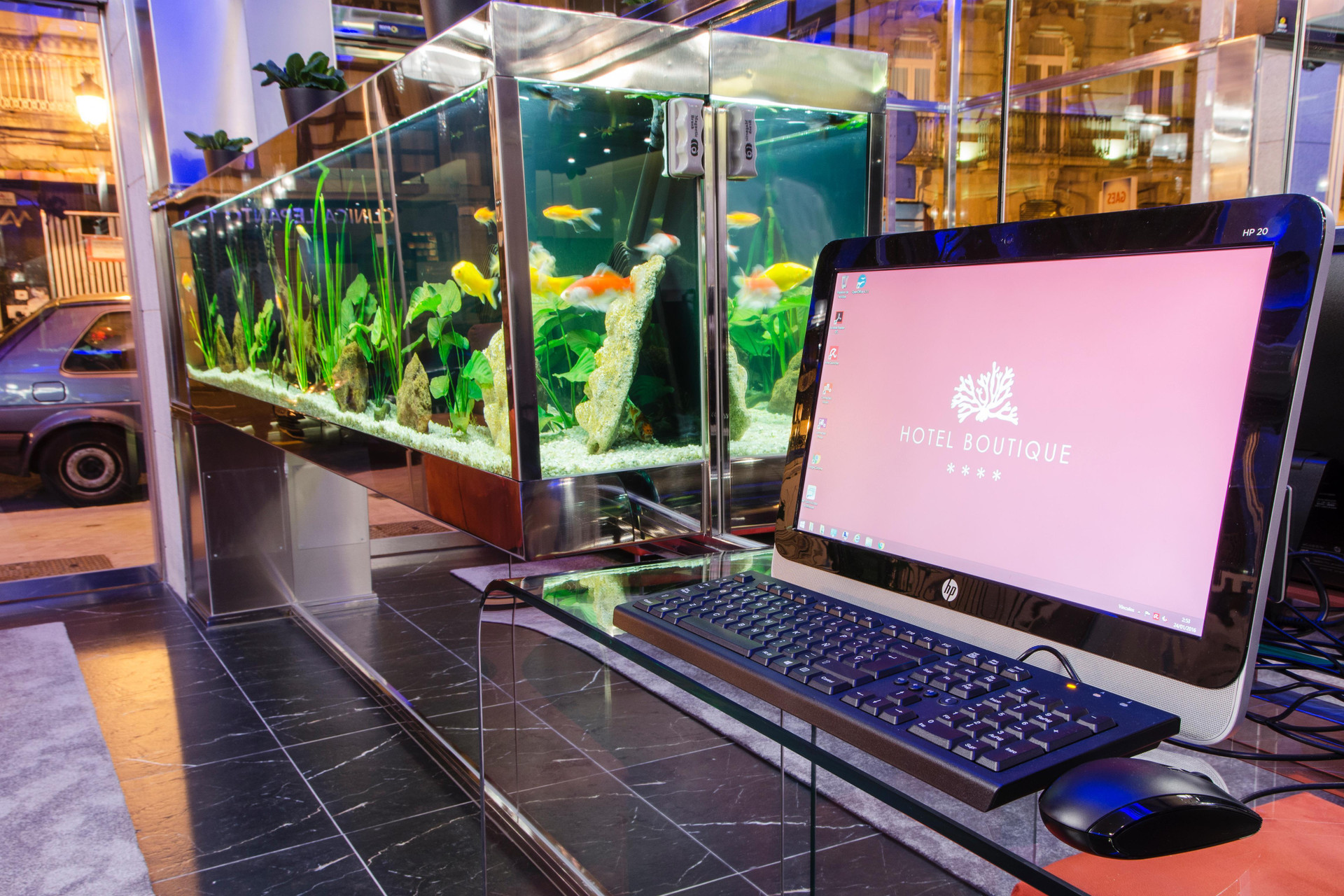 Vista Lobby Agua de Mar Hotel Boutique