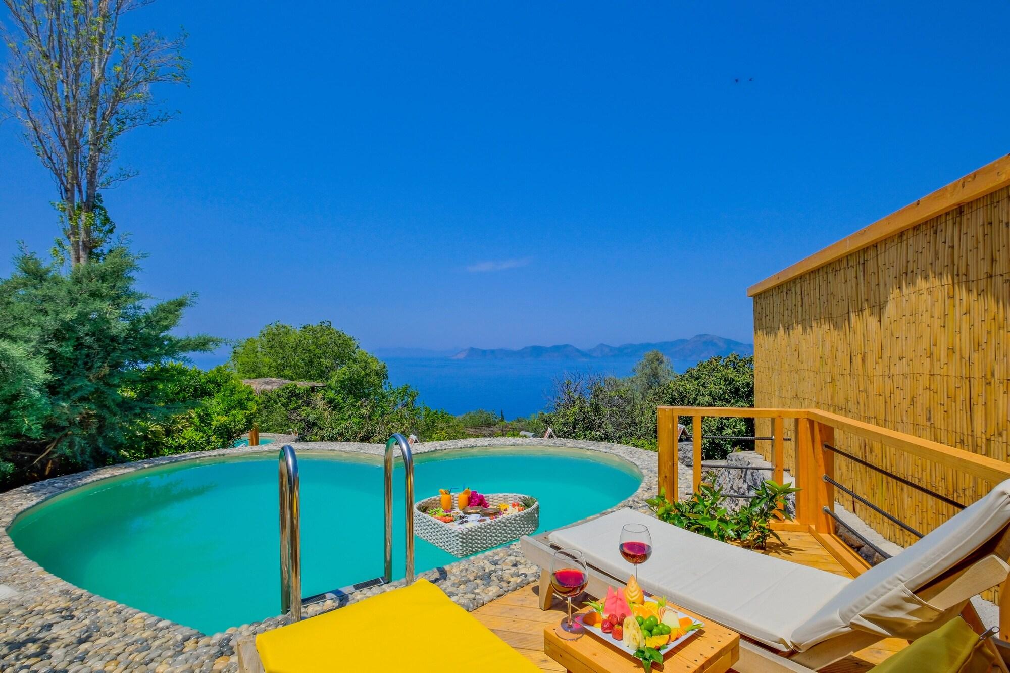 Vista Piscina Faralya Yoruk Evi Suite - Adults Only