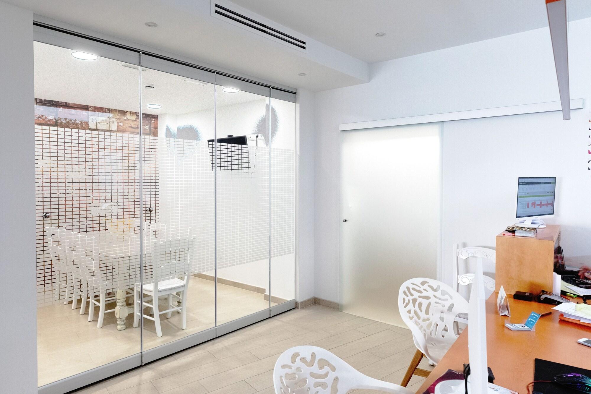 Vista Lobby Hostal Gran Vía