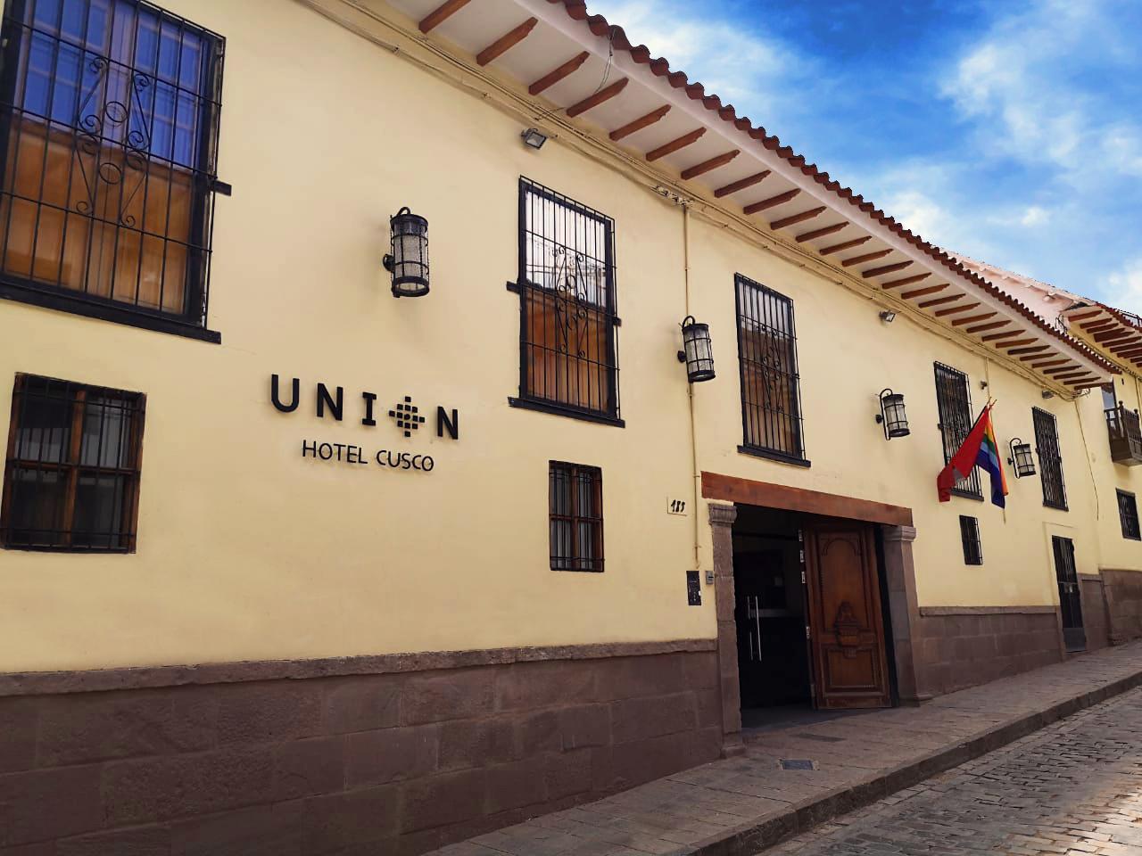 Vista Exterior Union Hotel Cusco