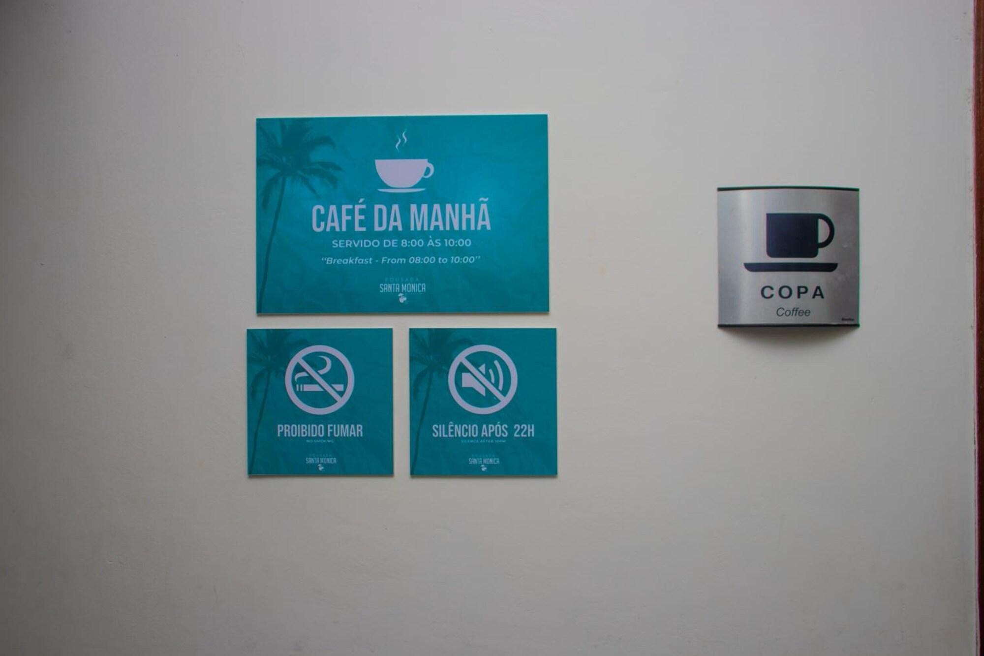 Comodidades del Alojamiento Pousada Santa Monica