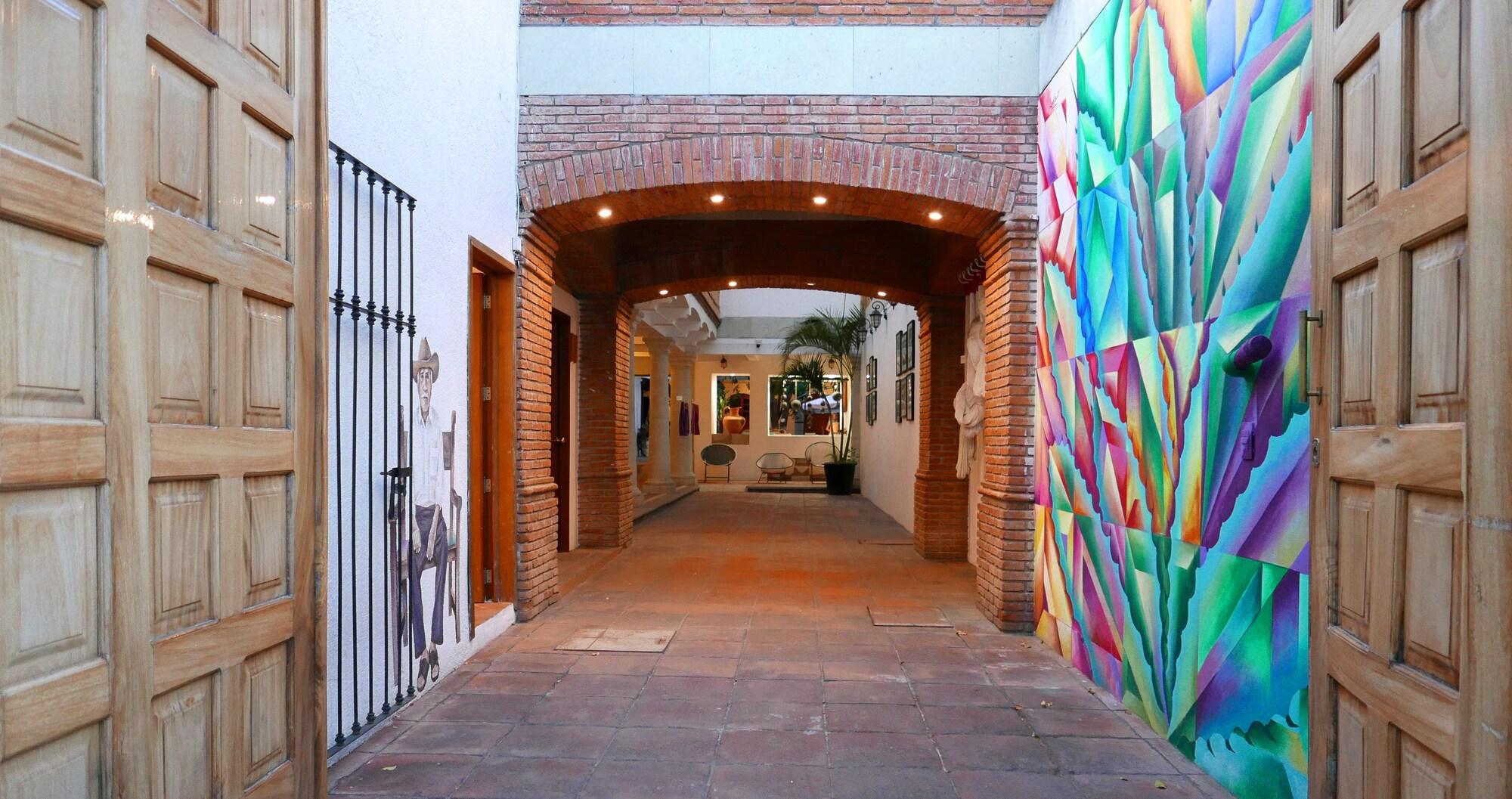 Vista Lobby NaNa Vida Hotel Oaxaca