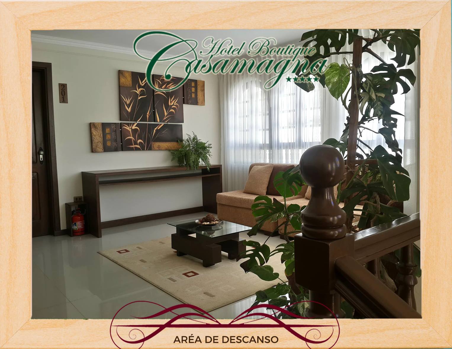 Vista Lobby Hotel Boutique Casamagna