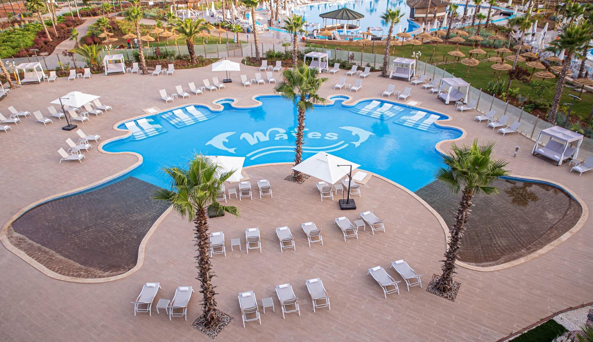 Vista Piscina Waves Aqua Hotel
