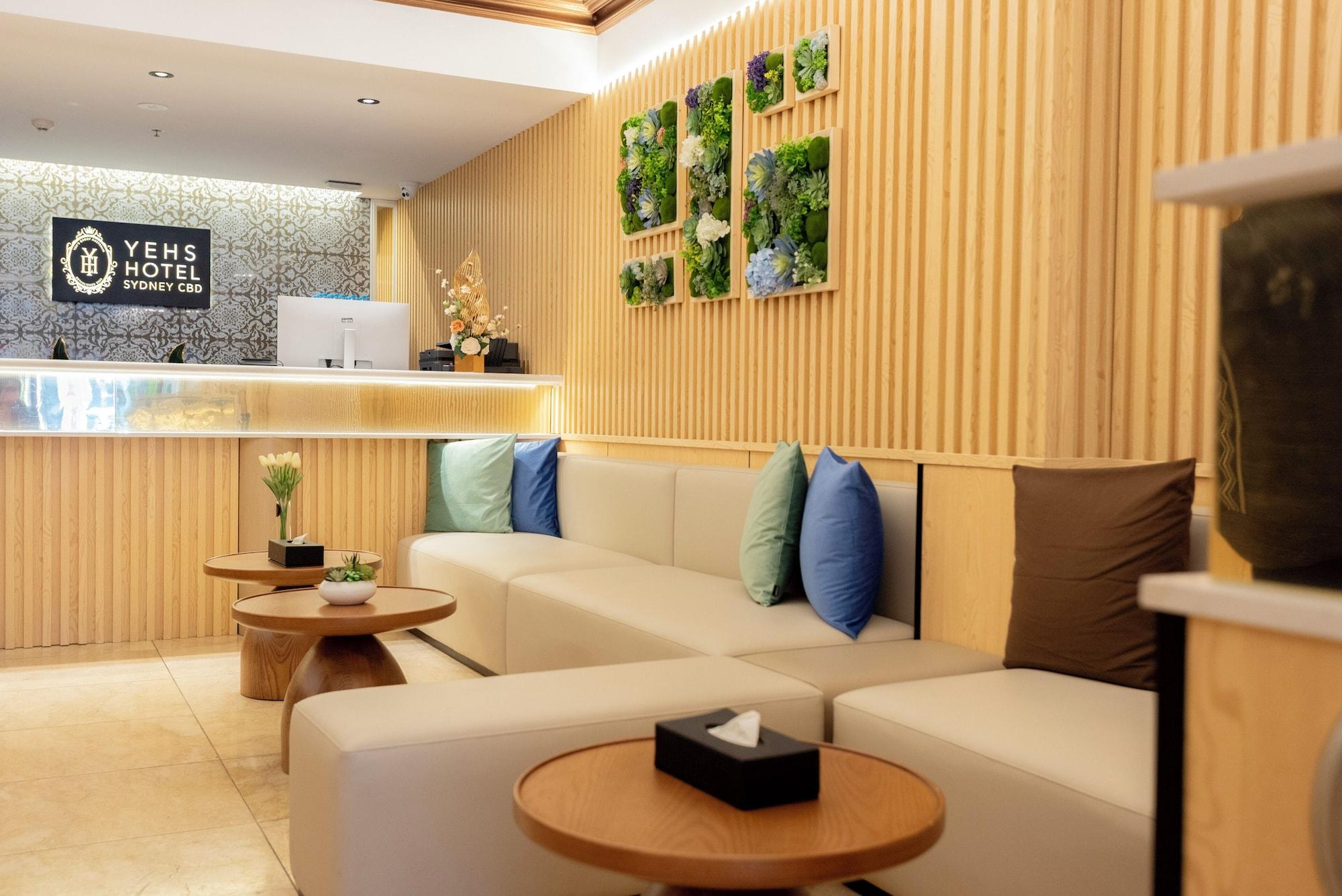 Vista Lobby YEHS Hotel Sydney CBD