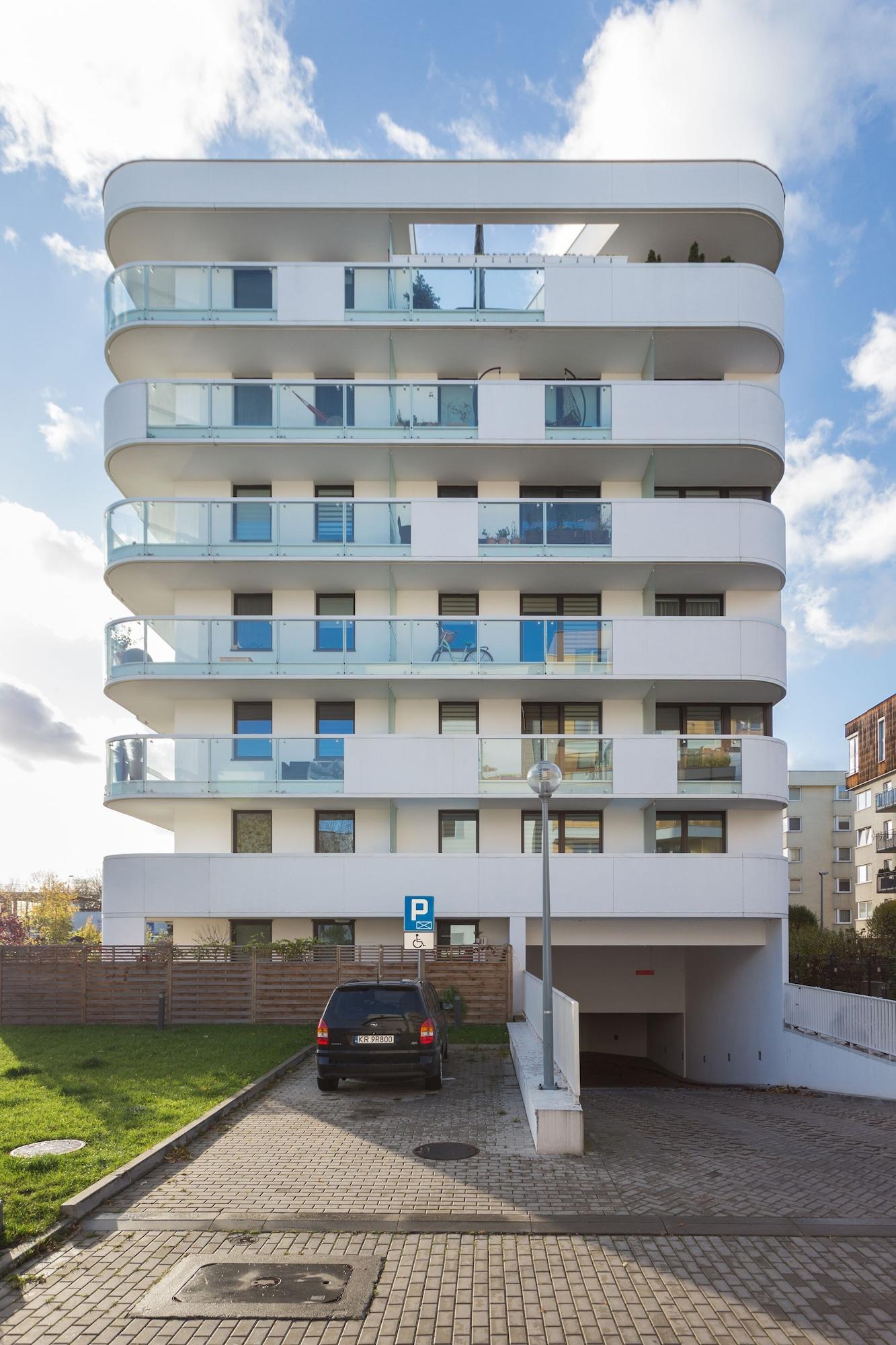 Vista Exterior InPoint Tauron Arena Apartment