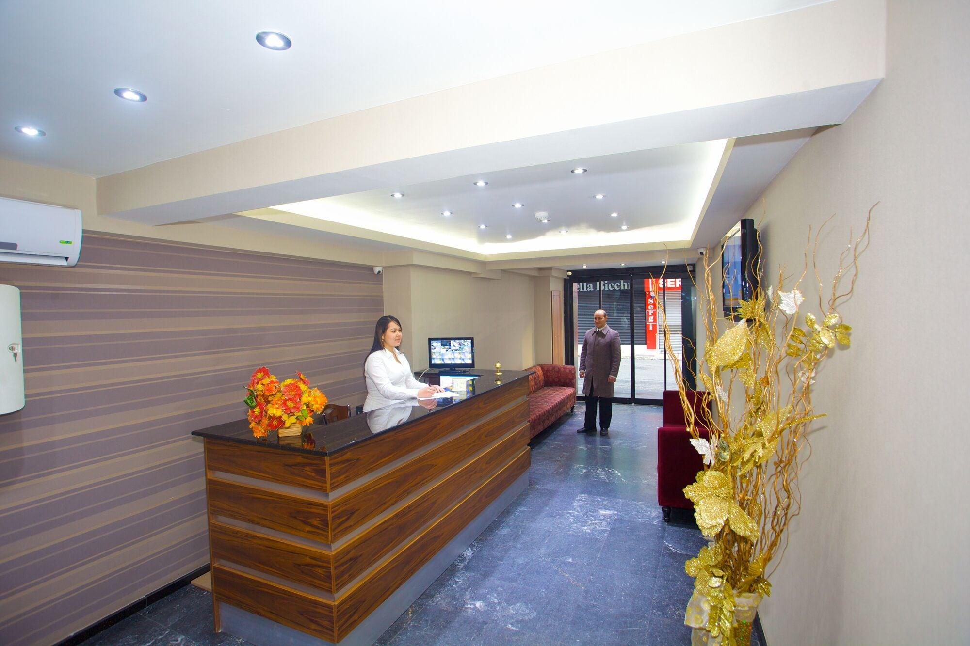 Vista Lobby Laleli Emin Hotel