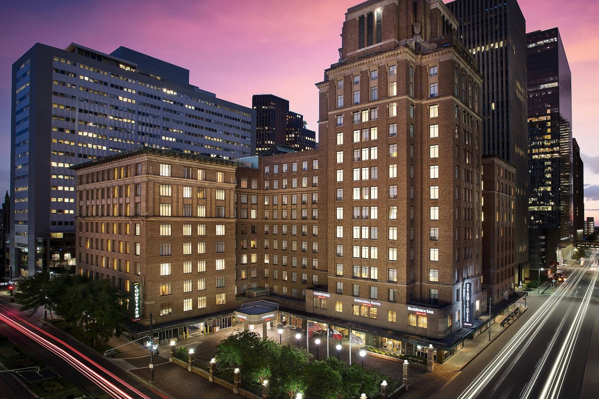 Vista Exterior Springhill Suites by Marriott Houston Dwntn/Convention Cntr