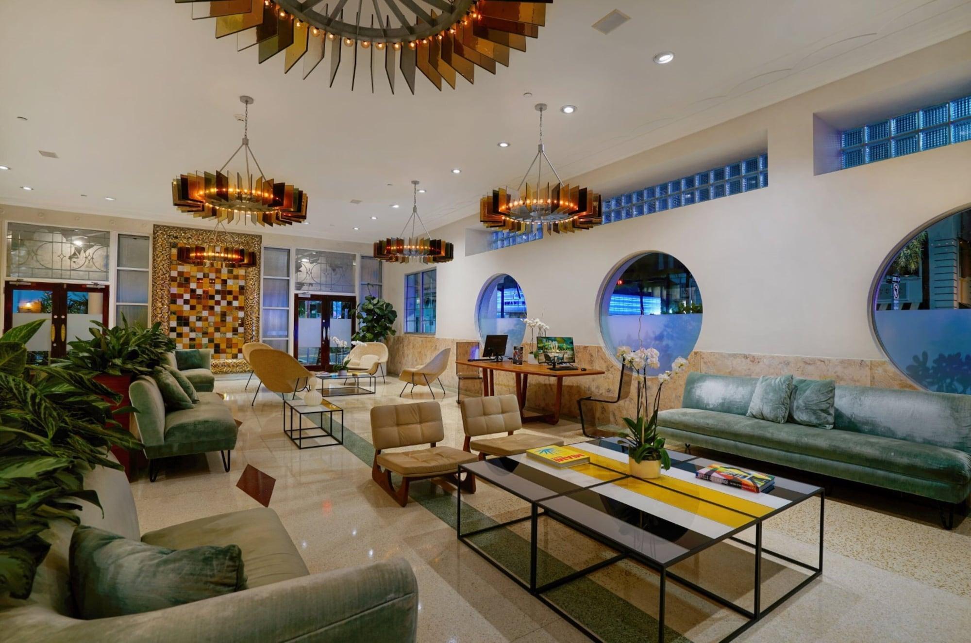 Vista Lobby The Tony Hotel South Beach