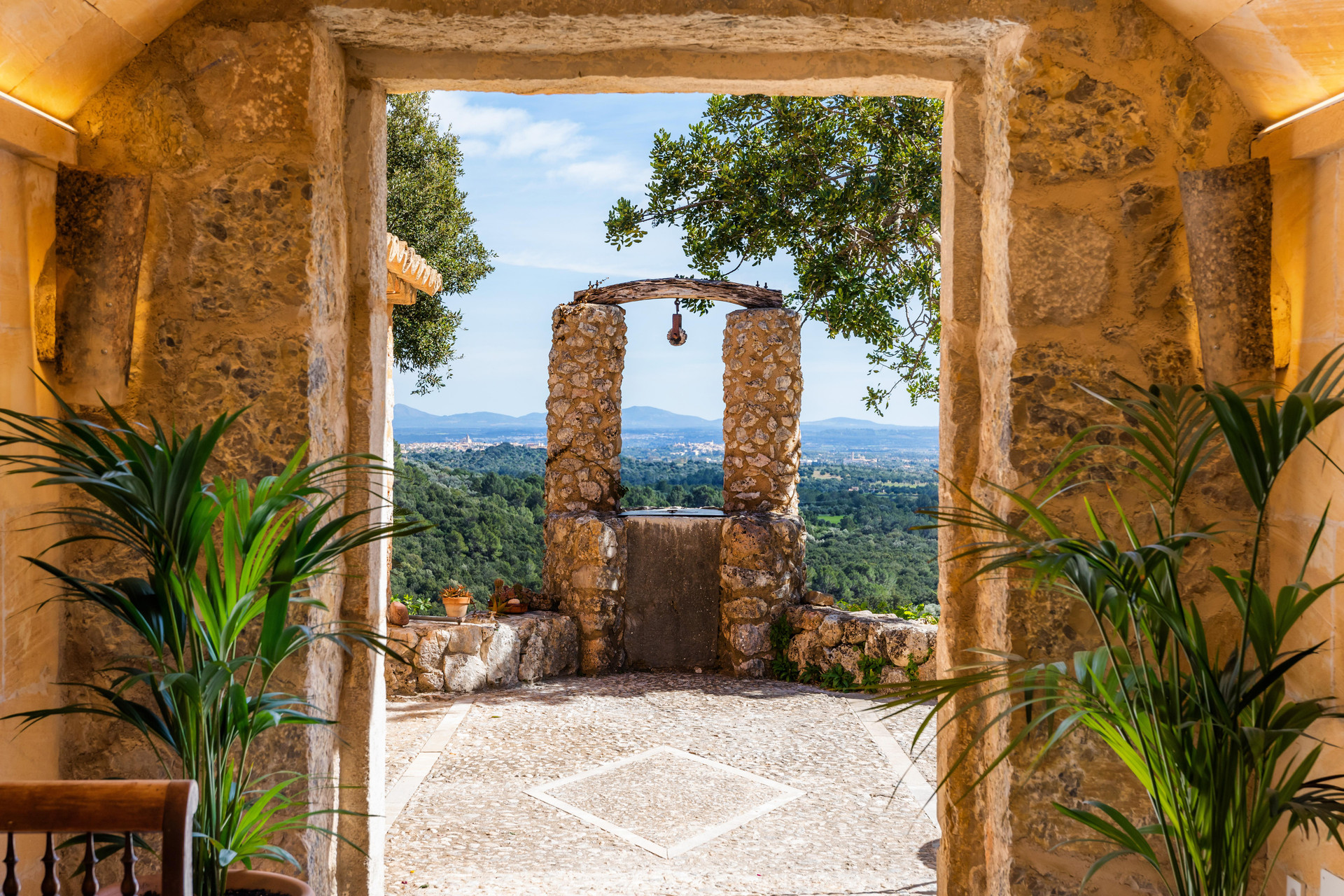 Vista Lobby Finca Albellons