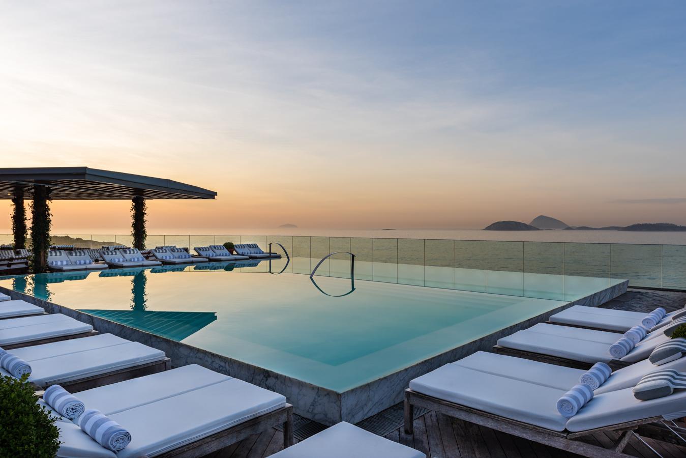 Vista Piscina Hotel Fasano Rio de Janeiro