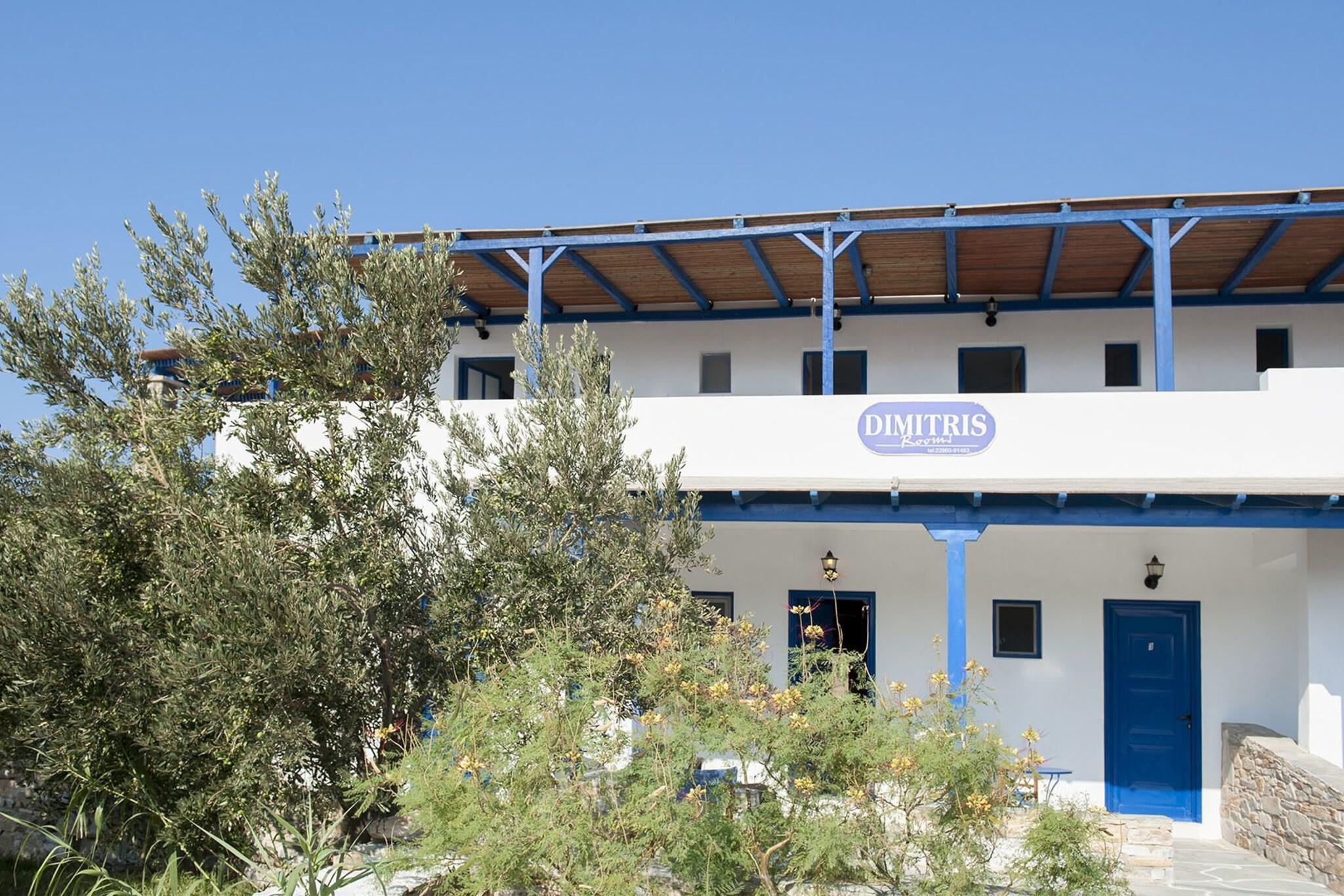 Vista Exterior Dimitris Rooms