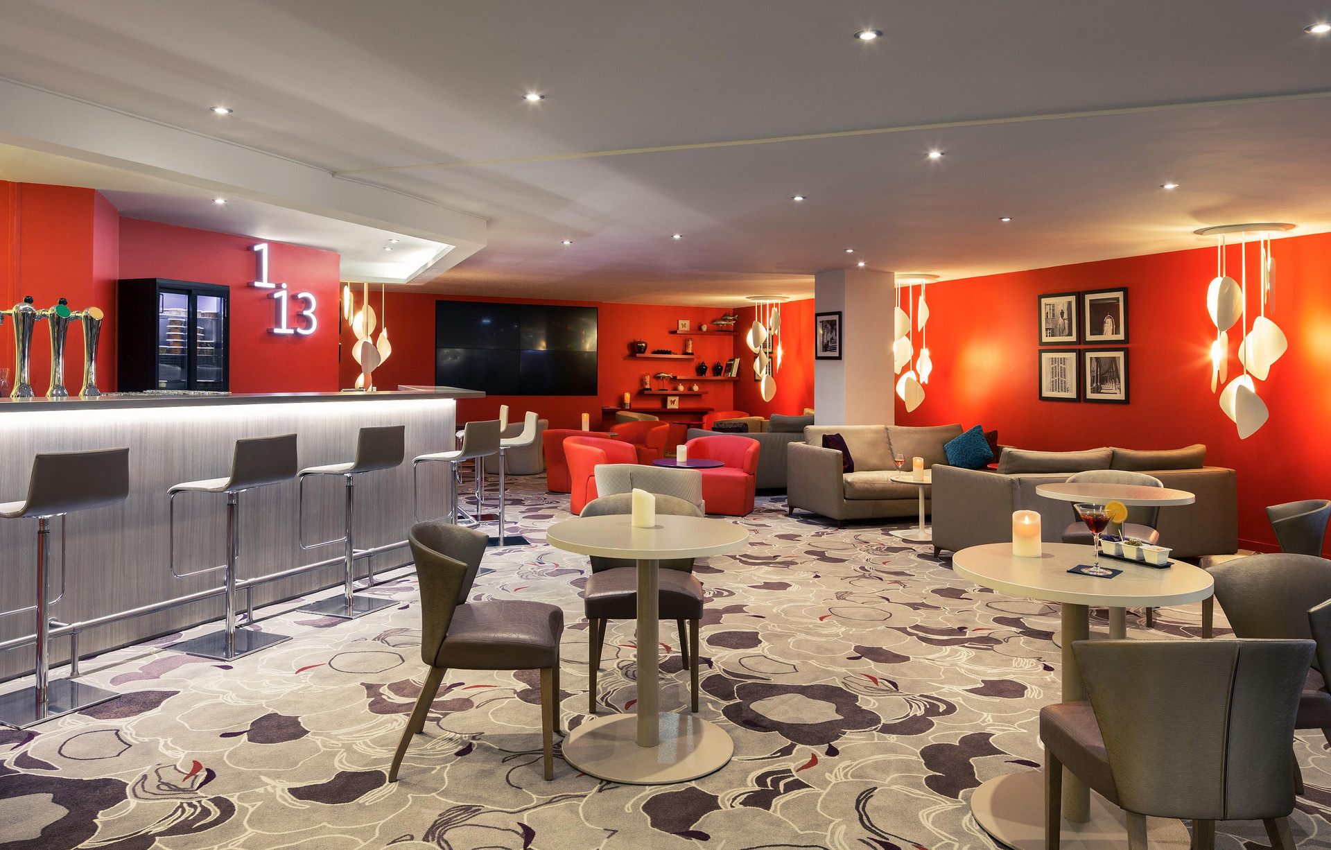 Bar/Salón Mercure Marseille Centre Vieux Port