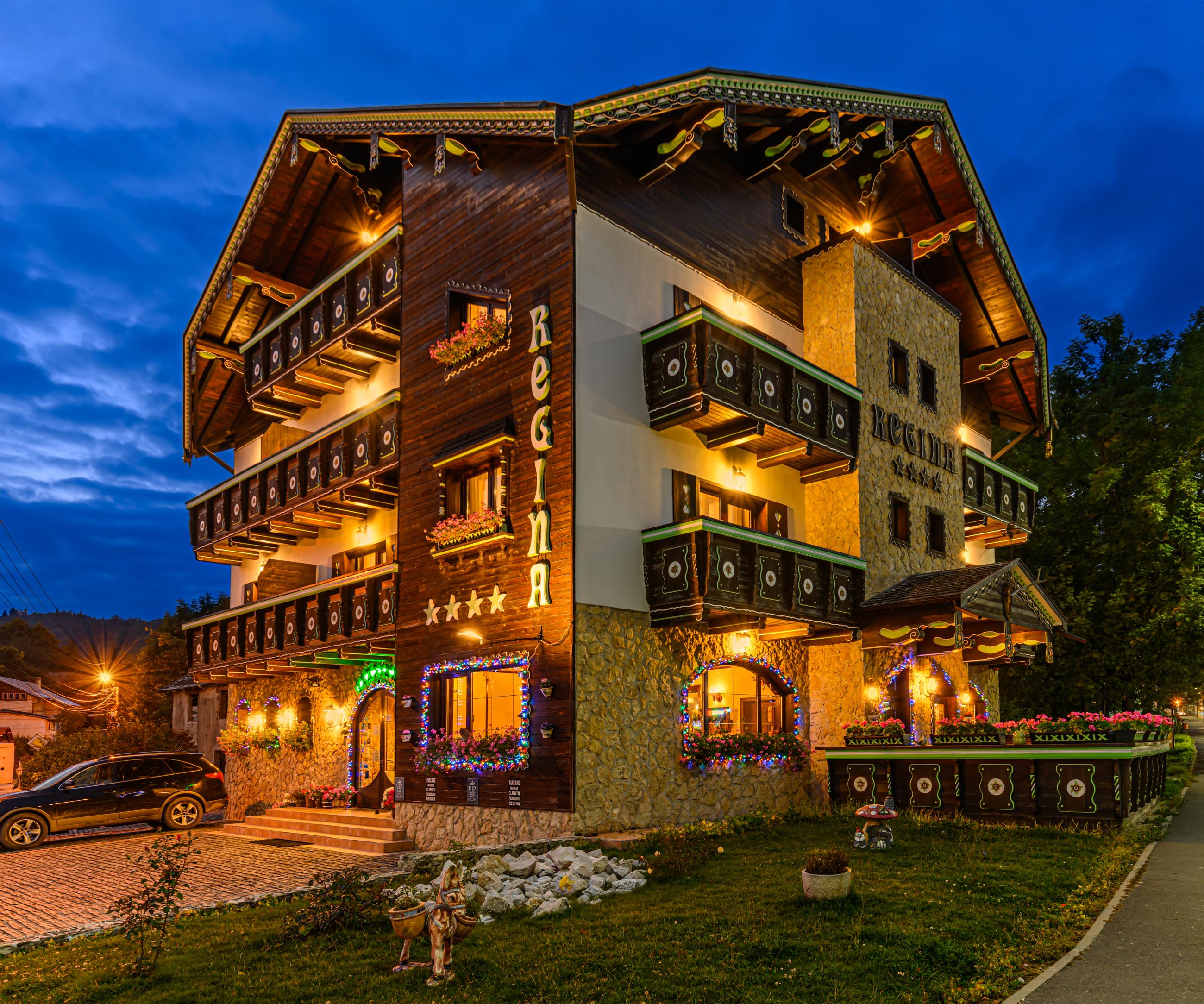 Vista Exterior Pensiunea Regina
