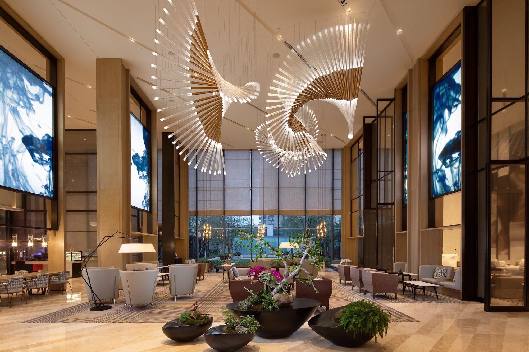 Vista Lobby Crowne Plaza Foshan Nanhai-an IHG Hotel-Guangzhou South Railway Station Free Shuttle Bus