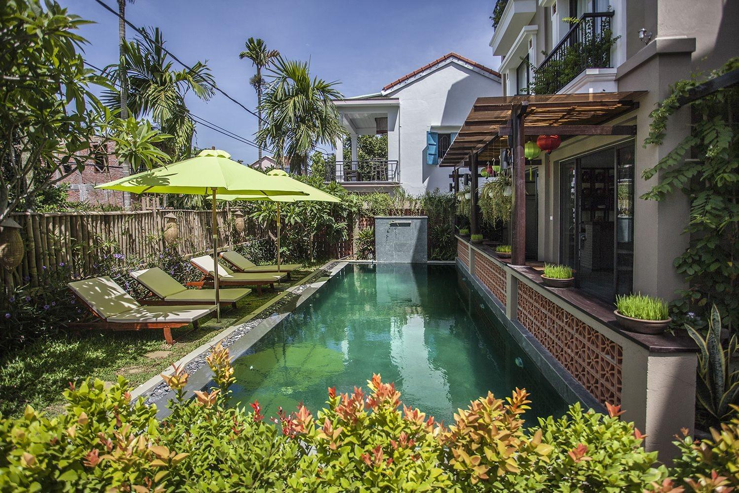 Vista Exterior Hoi An Silk River Villa