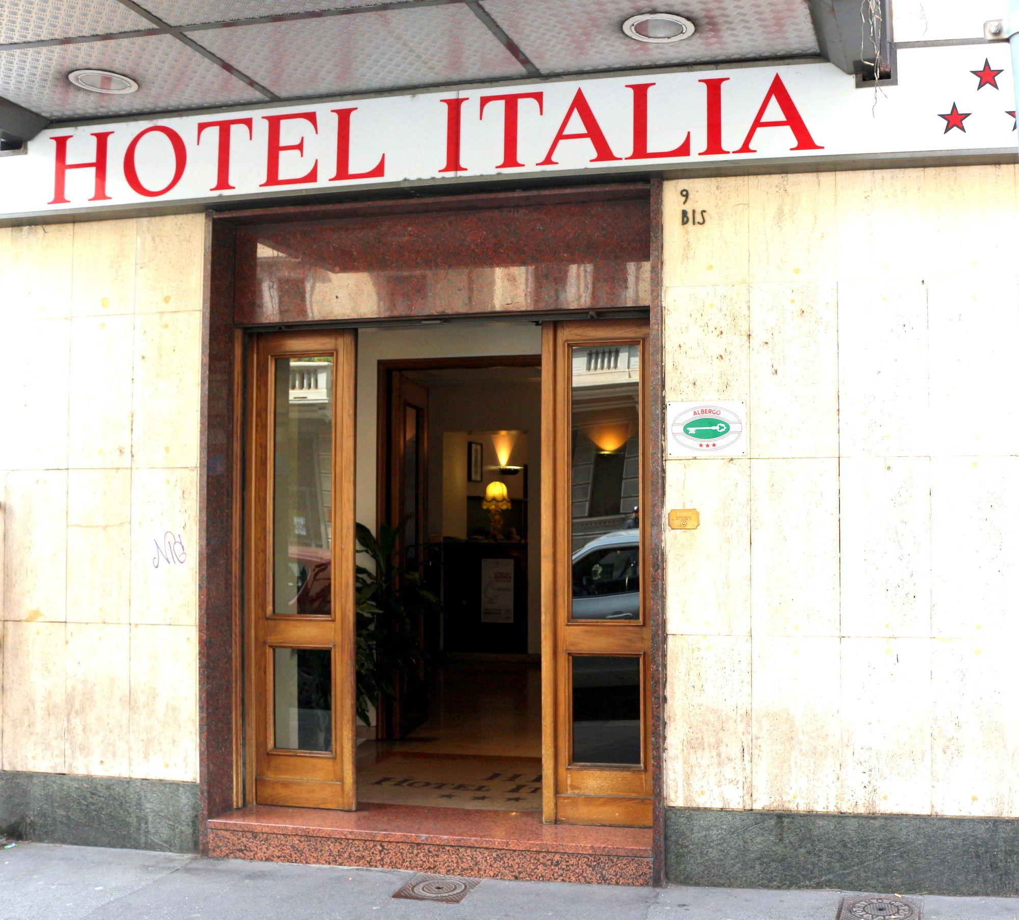 Vista Exterior Hotel Italia
