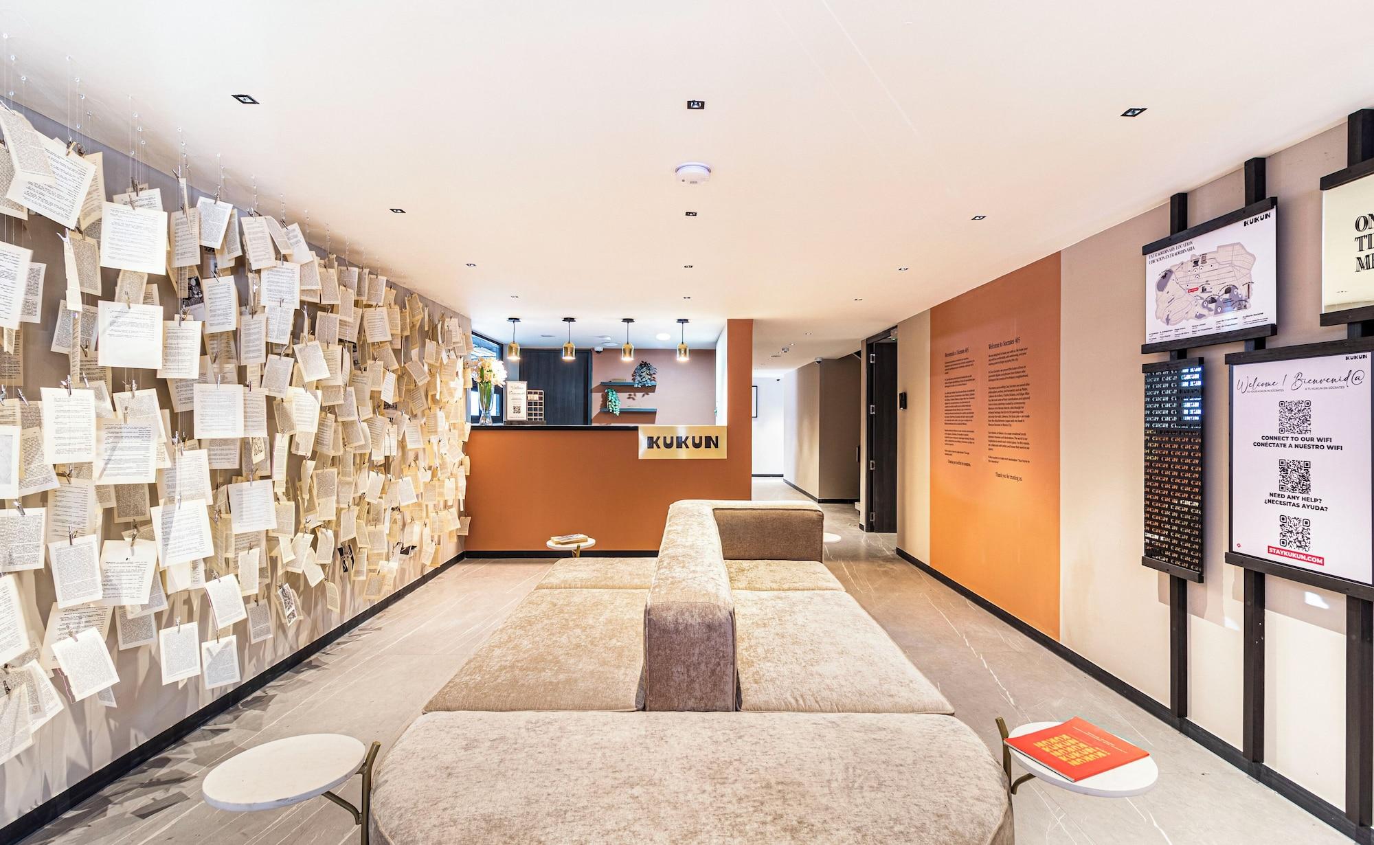 Vista Lobby Kukun Sócrates Polanco