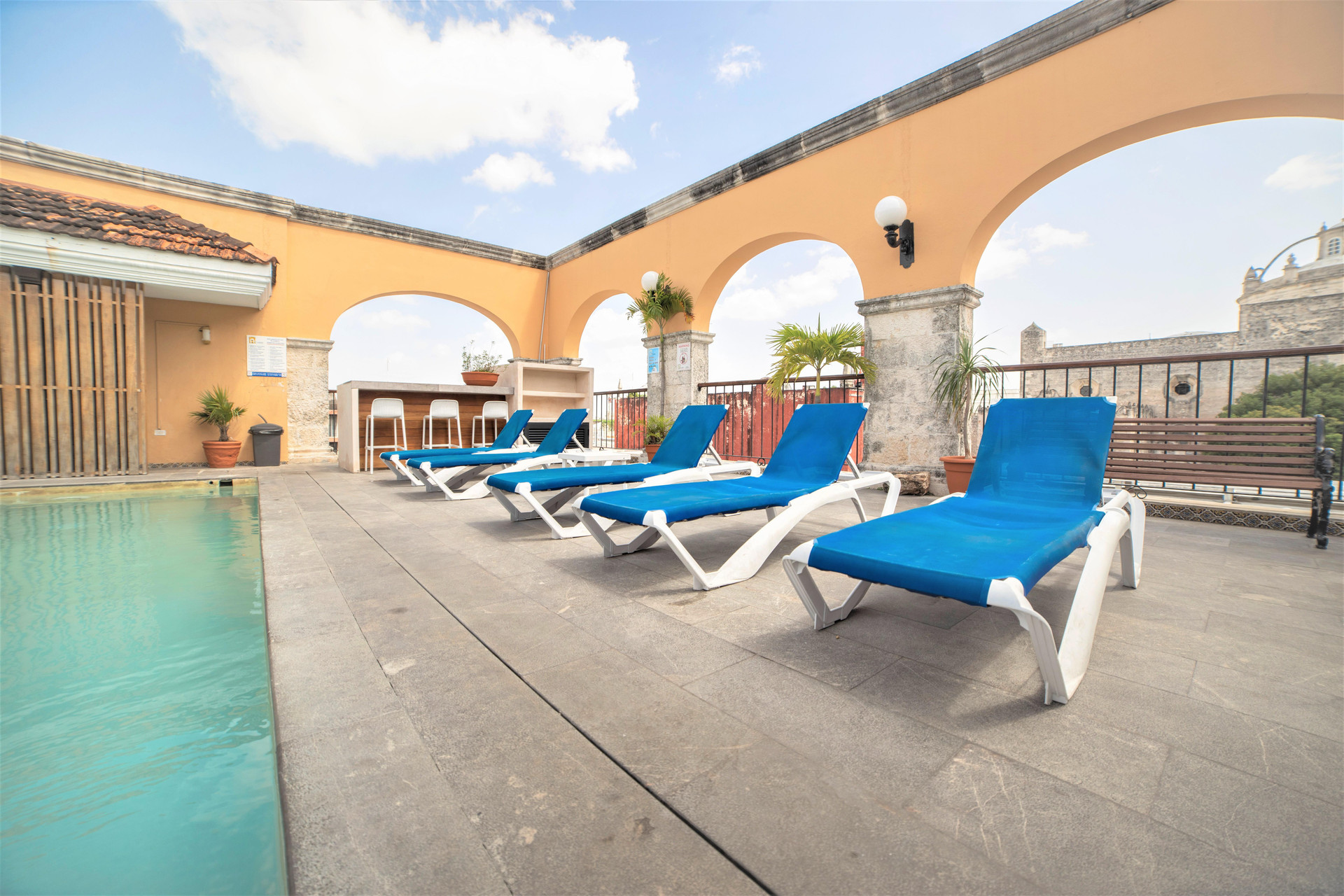 Vista Piscina Caribe