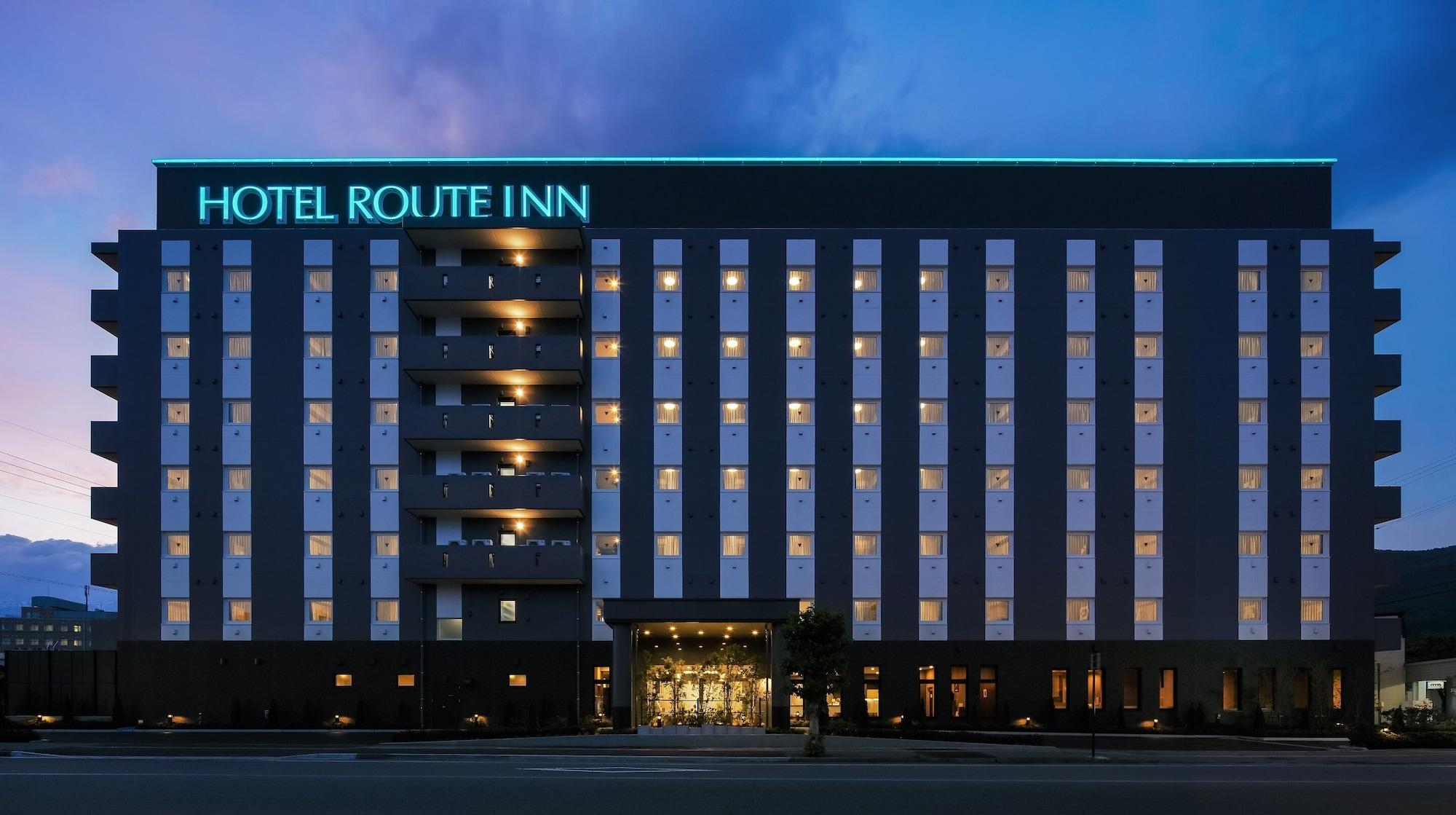 Vista Exterior Hotel Route Inn Shinano Omachi Ekimae