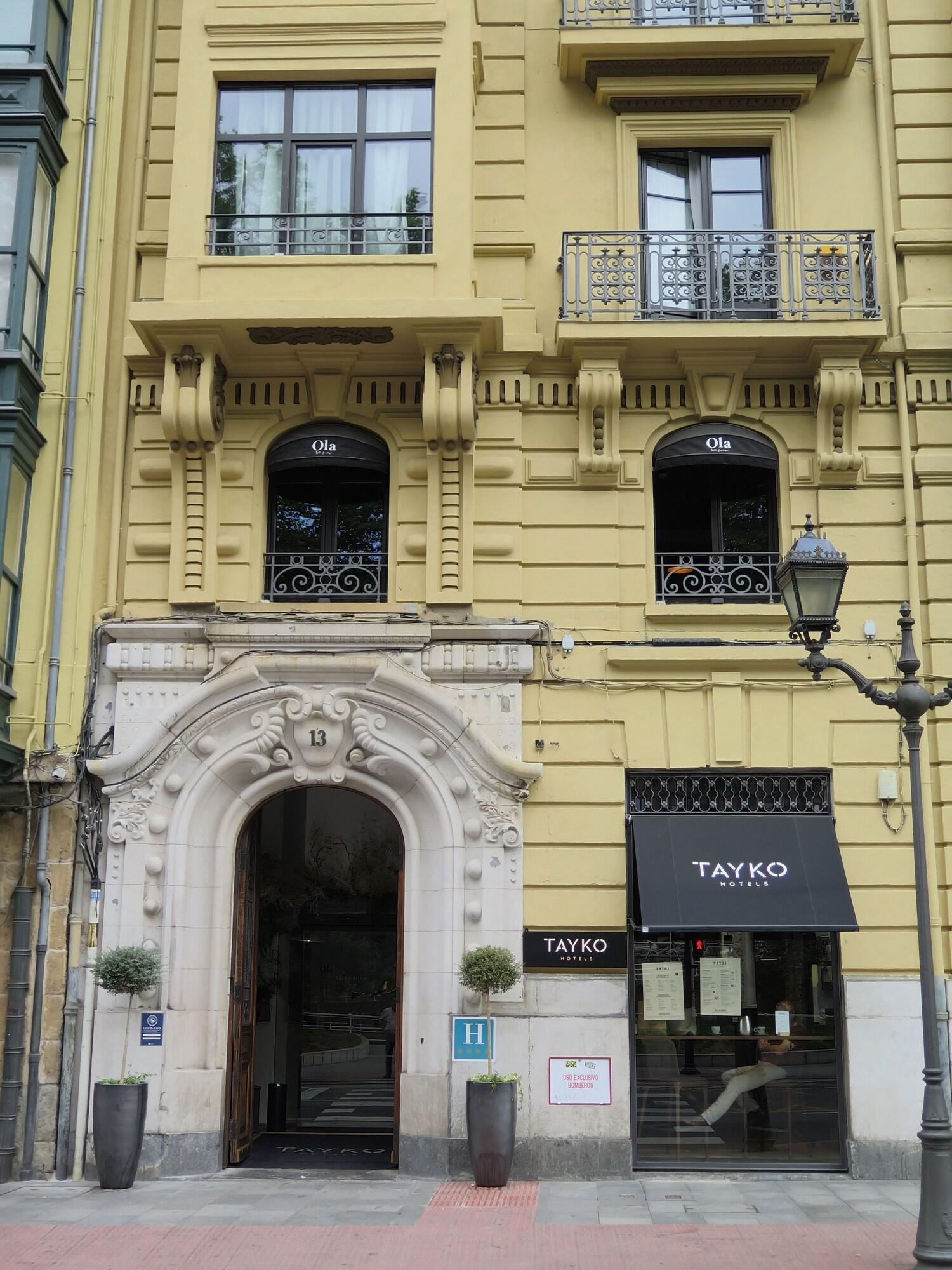 Vista Exterior Hotel Tayko Bilbao