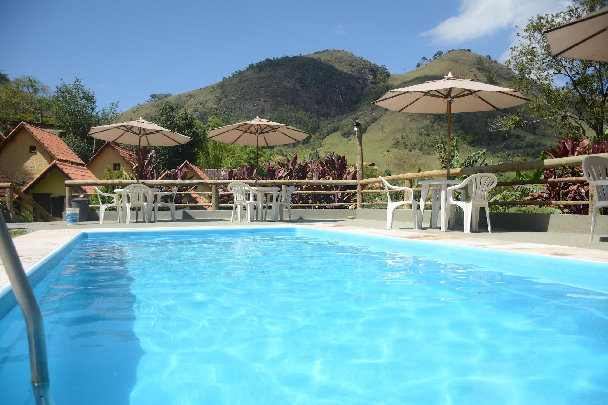 Vista Piscina Pousada dos Anjos