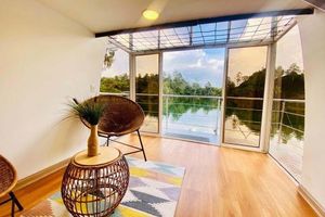 Alquiler Vacacional - Romantic houseboat in nature and enjoy the simplicity of this quiet accommodation