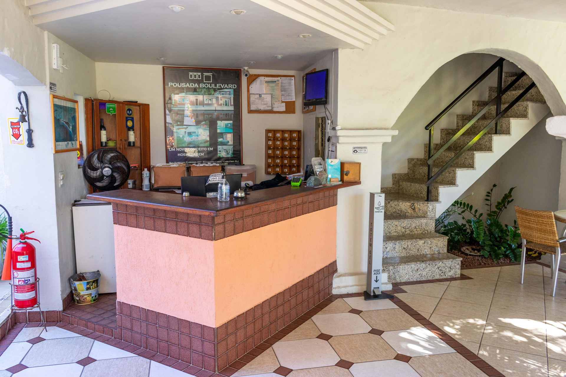 Vista Lobby Pousada Boulevard