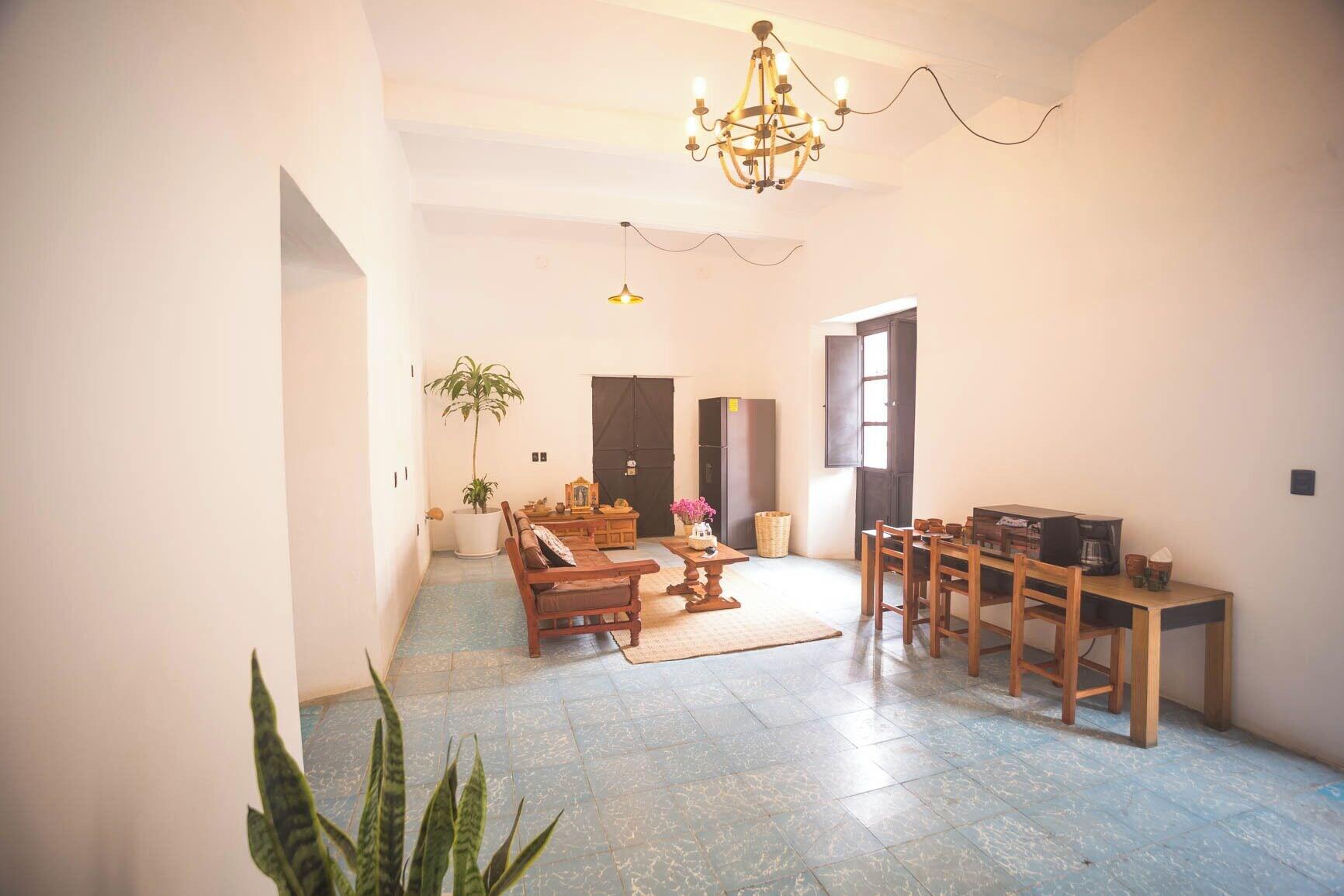 Vista Lobby Casa Sofi Oaxaca