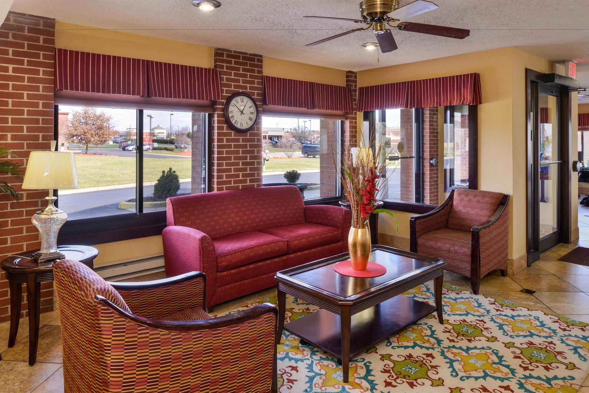 Vista Lobby Best Western Canal Winchester Inn - Columbus South East