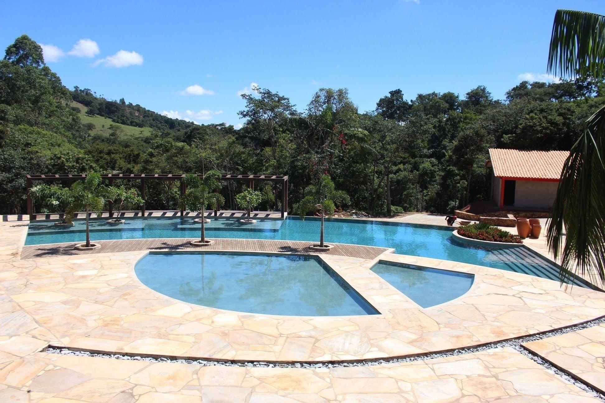 Vista Piscina Cachoeira do Macuco Boutique Hotel