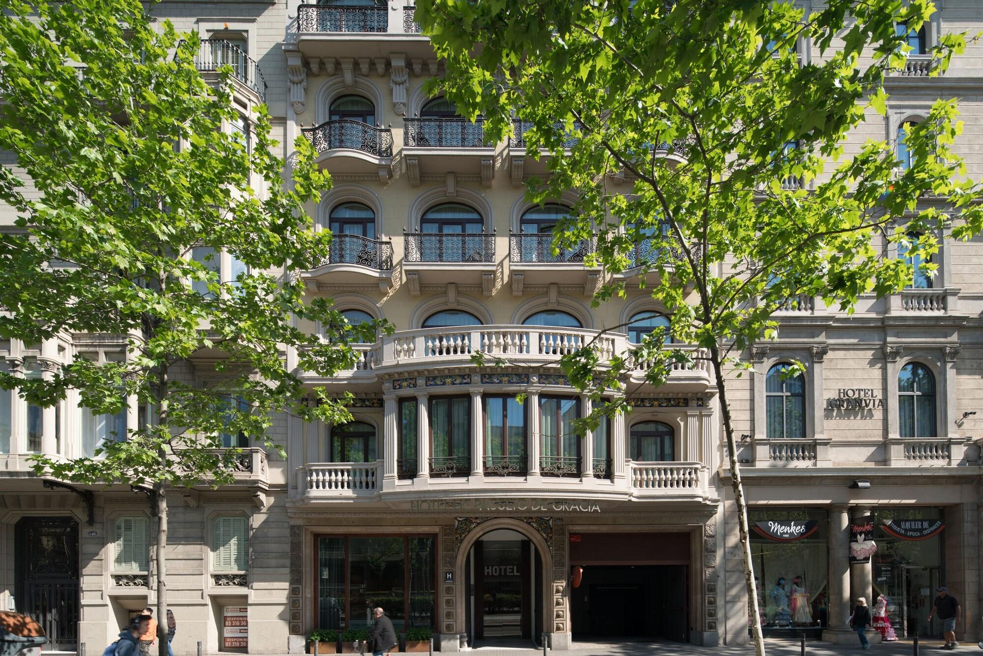 Vista Exterior Catalonia Passeig de Gràcia
