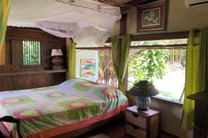 Arriendo temporal - Bungalow Polynesien ZEN Private Bath and Toilet AC