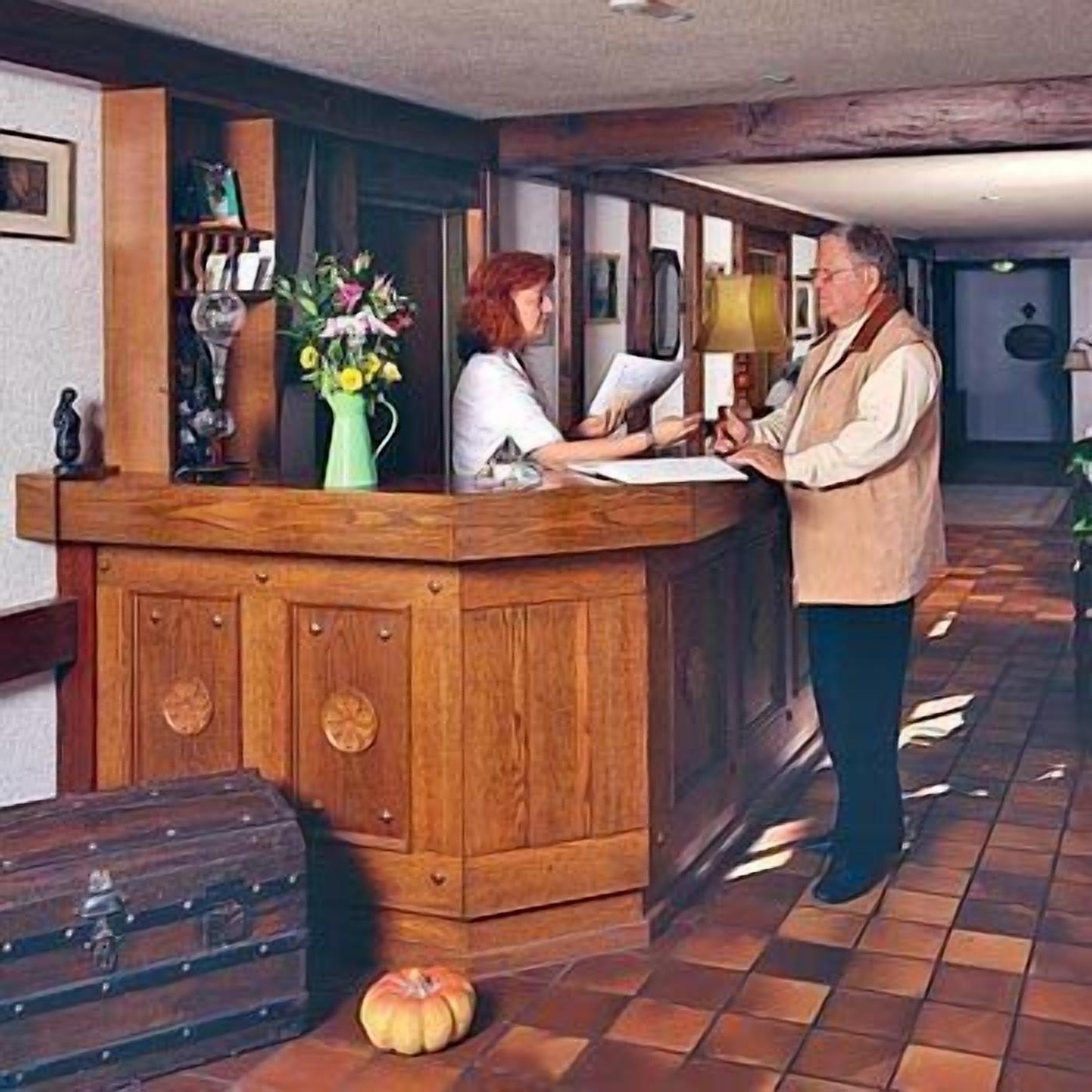 Vista Lobby Landhotel Niederthaeler Hof
