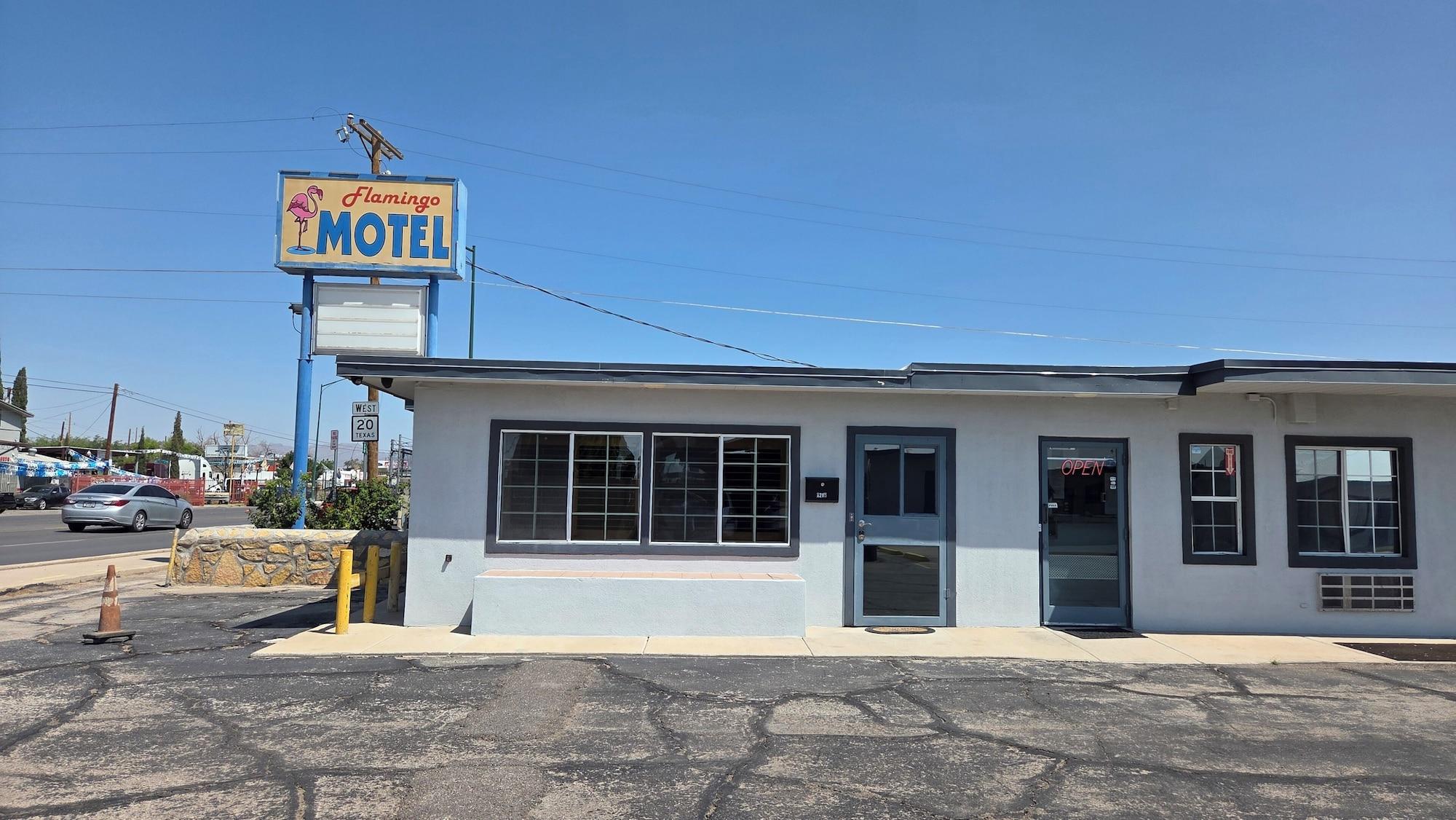 Vista Exterior Flamingo Motel