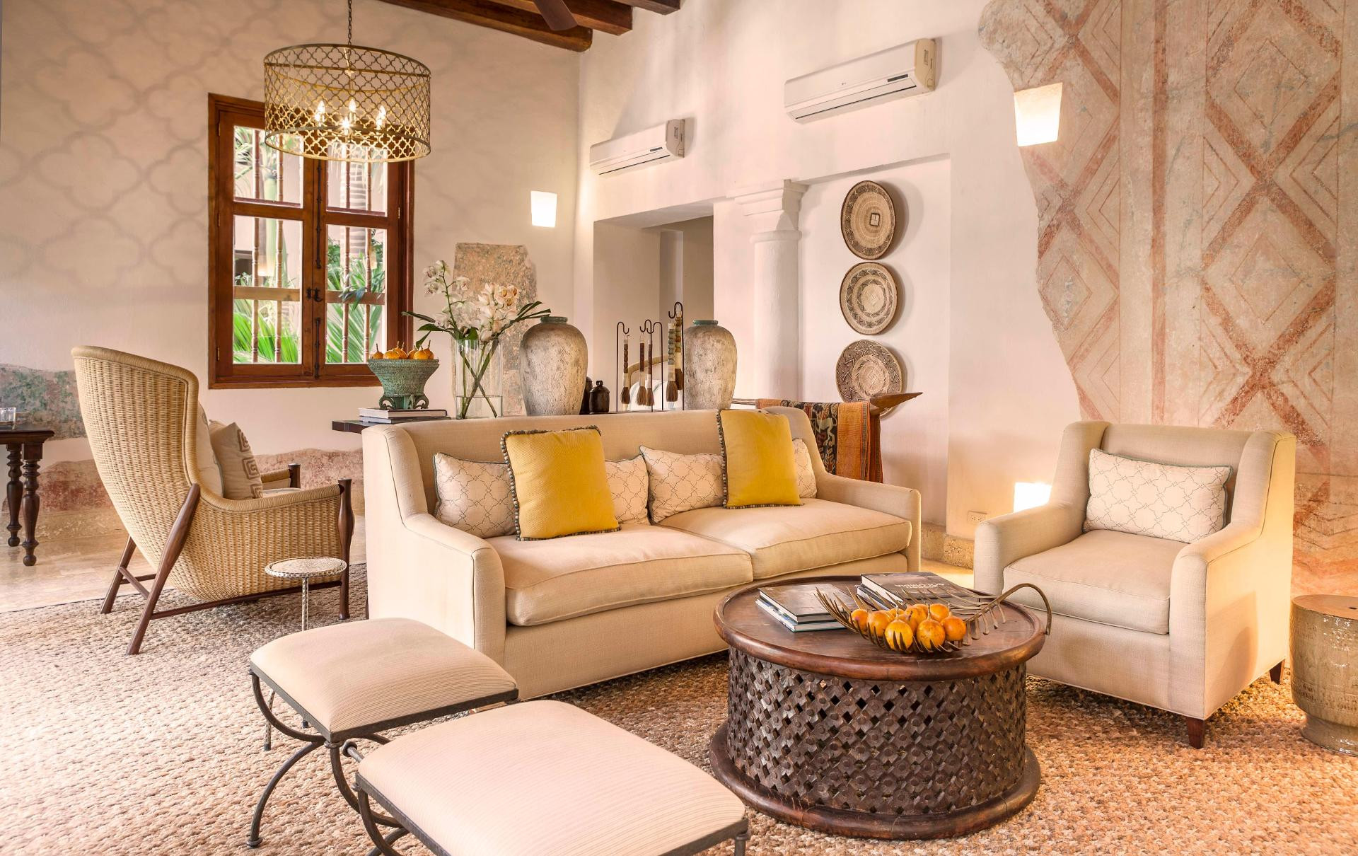 Vista Lobby Hotel Casa San Agustin