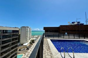 Alquiler Vacacional - Lindo Flat a poucos passos da praia