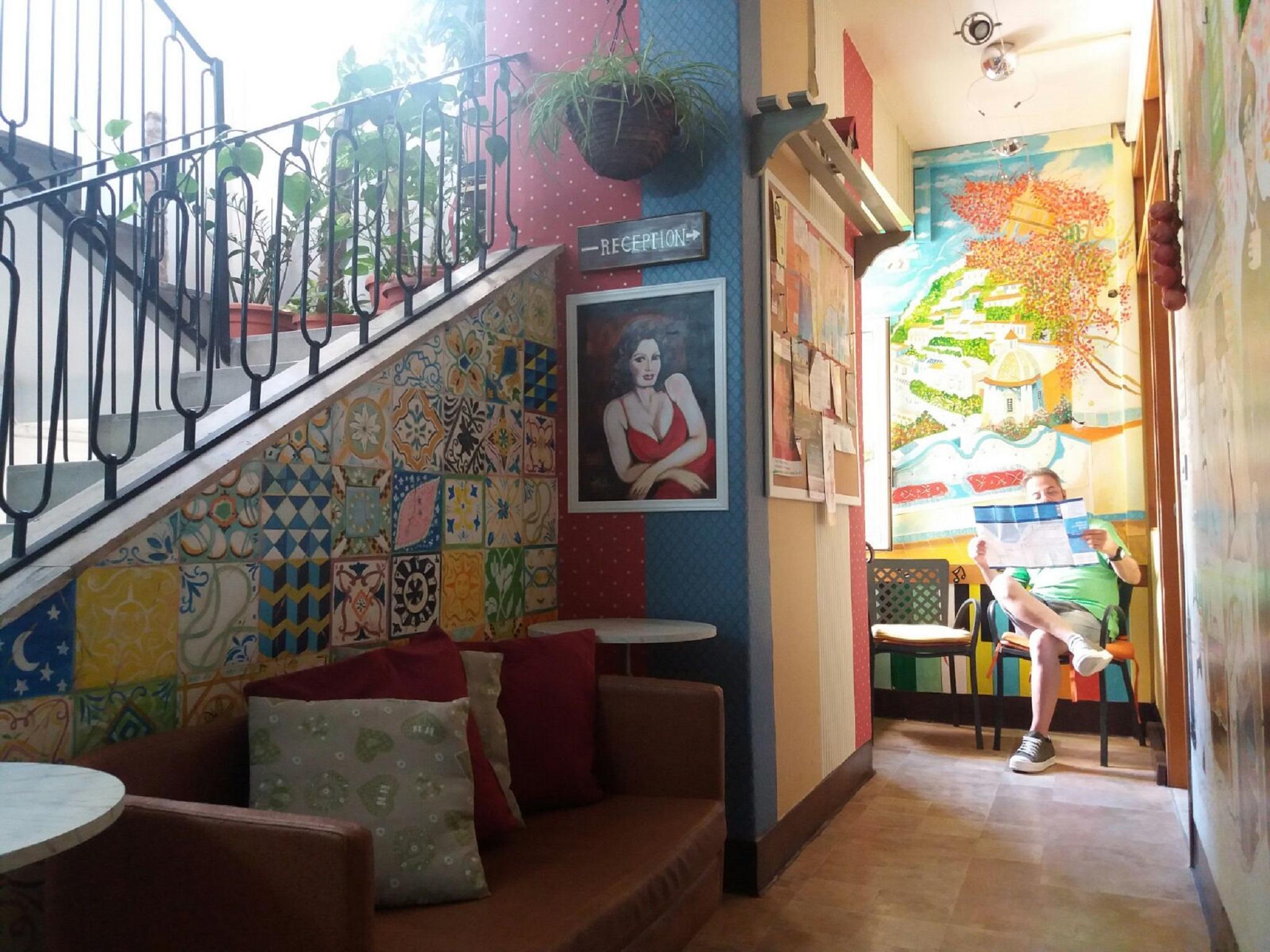 Vista Lobby Hotel Europeo