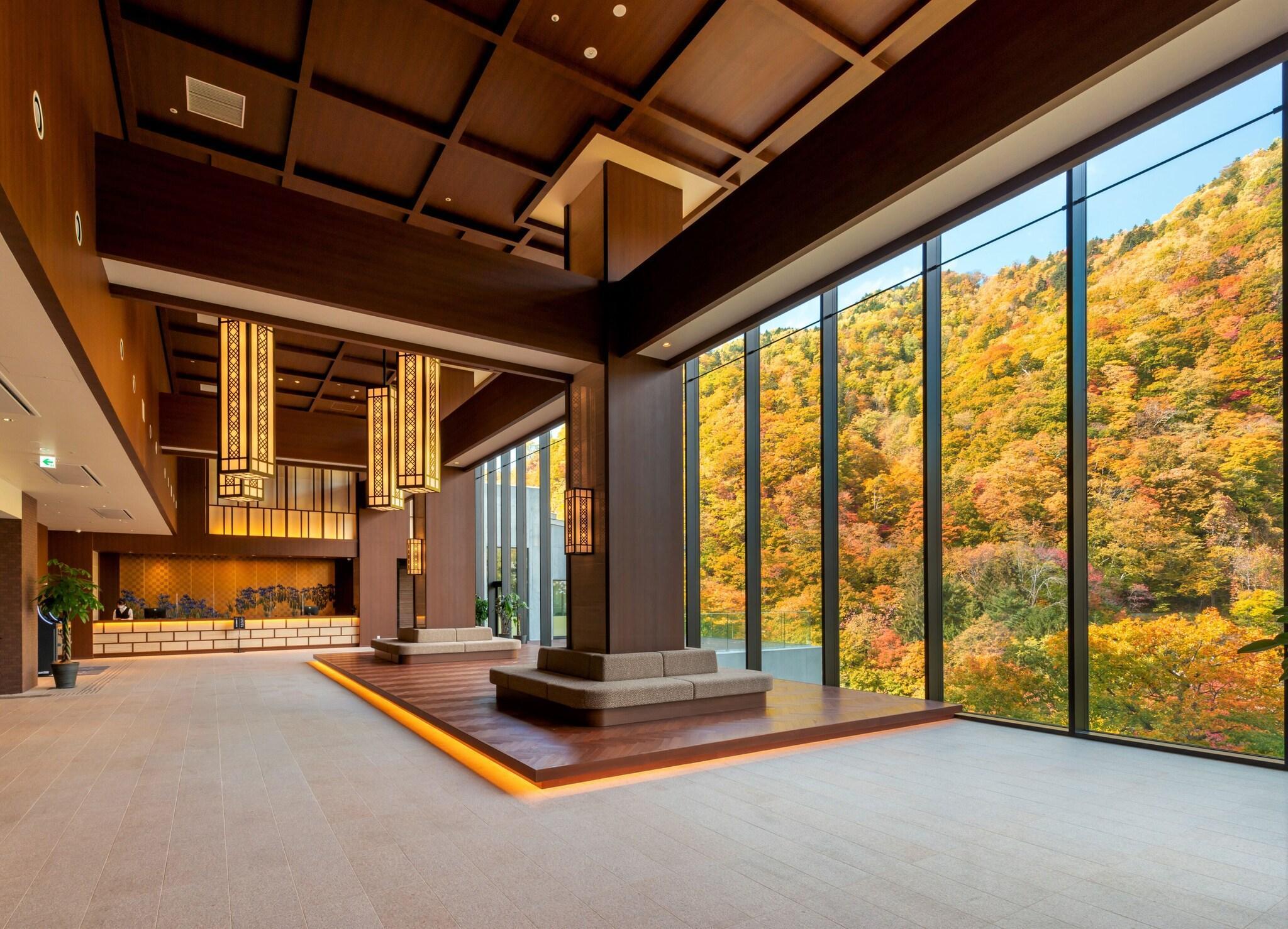 Vista Lobby Grand Blissen Hotel Jozankei