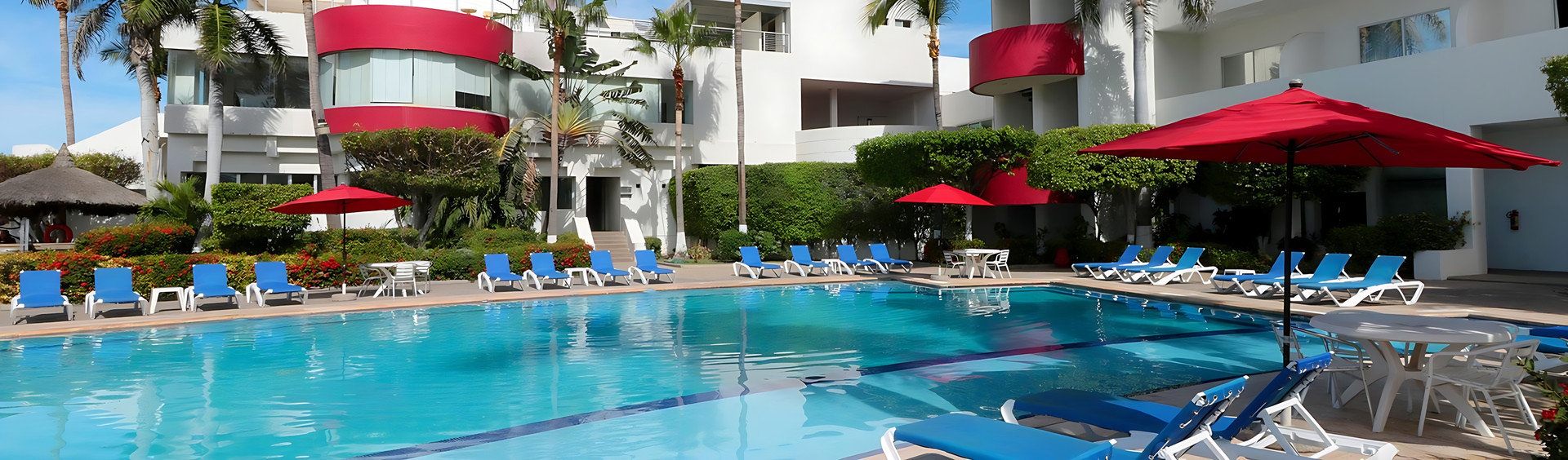 Vista Piscina Misión Mazatlán