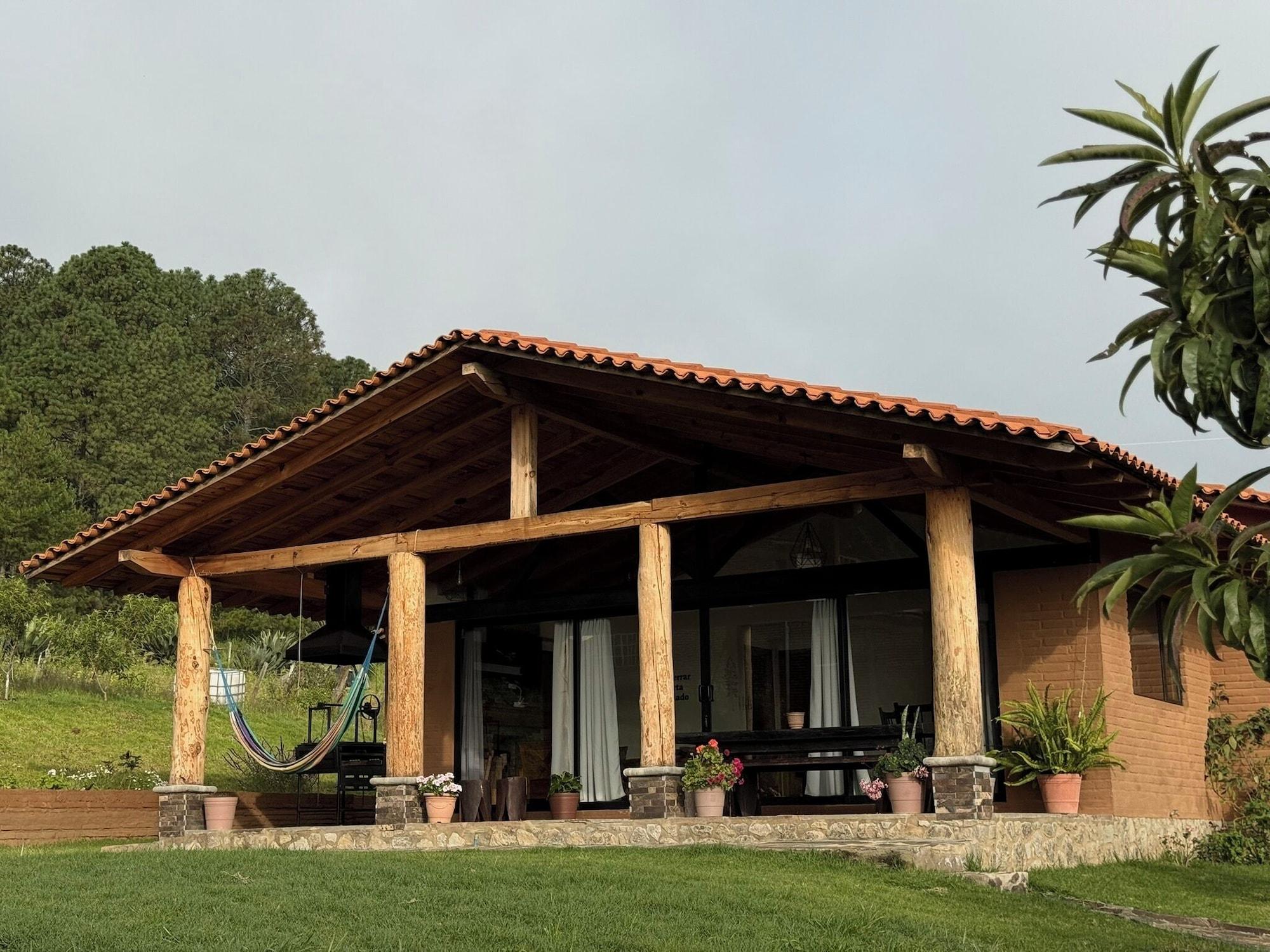 Vista Exterior Cabañas Santa Fe Tapalpa