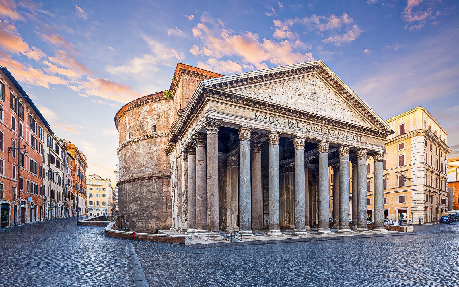 Vista Exterior Grottini Luxury Suites - Pantheon