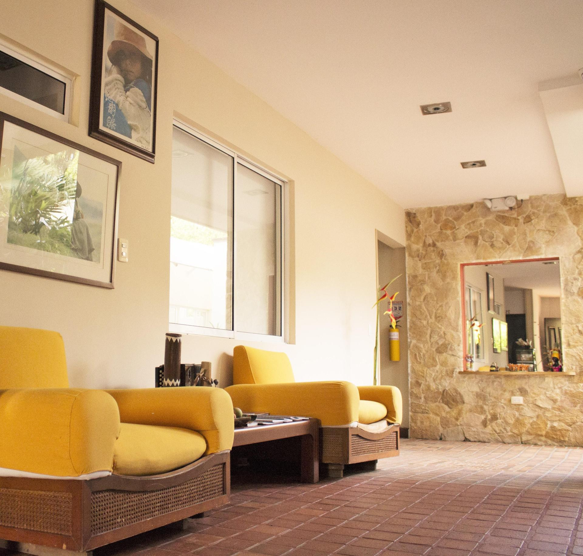 Vista Lobby Hotel Campestre Santa Monica Pance