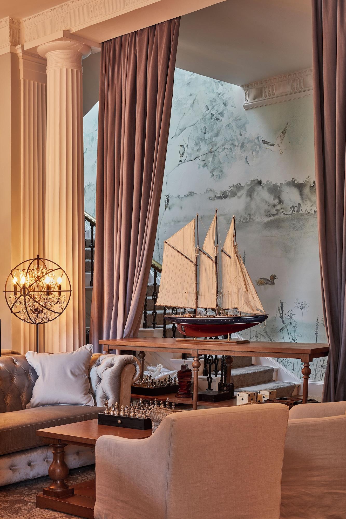 Vista Lobby Lympstone Manor Hotel