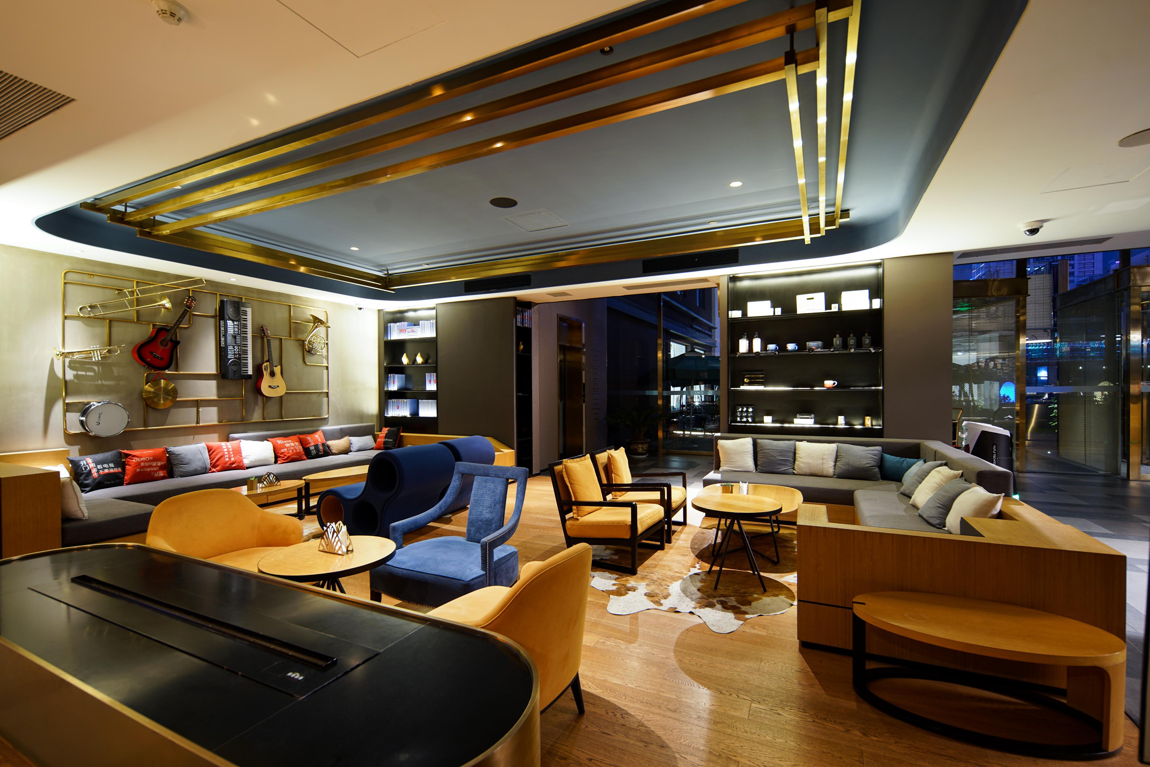 Vista Lobby CitiGO Hotel Xi'an Gaoxin