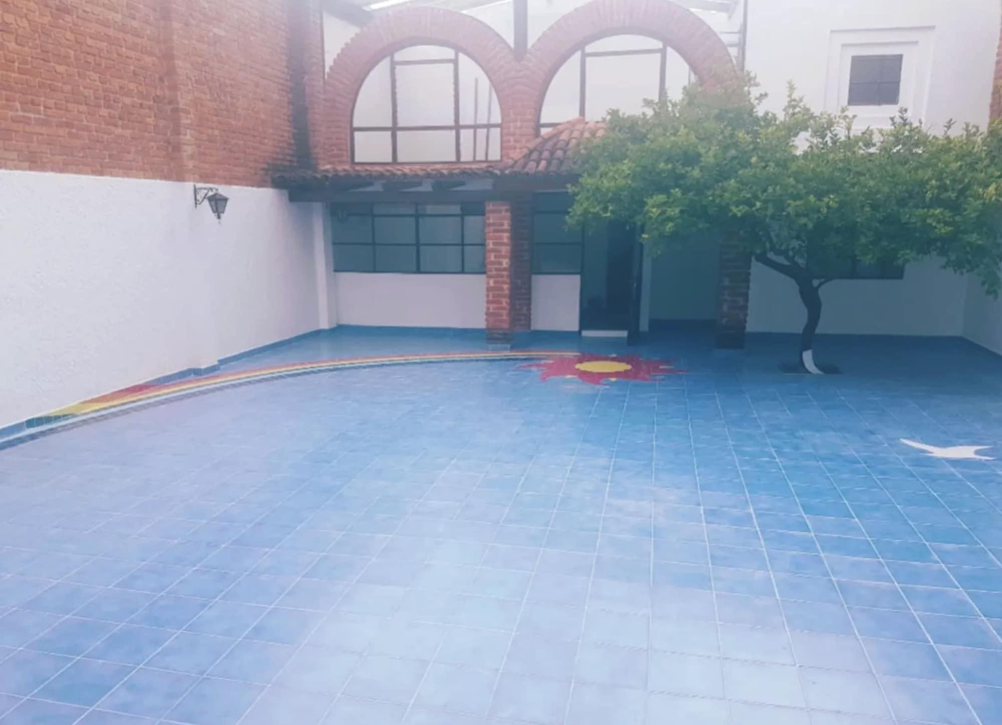 Vista Piscina Villa Bruselas