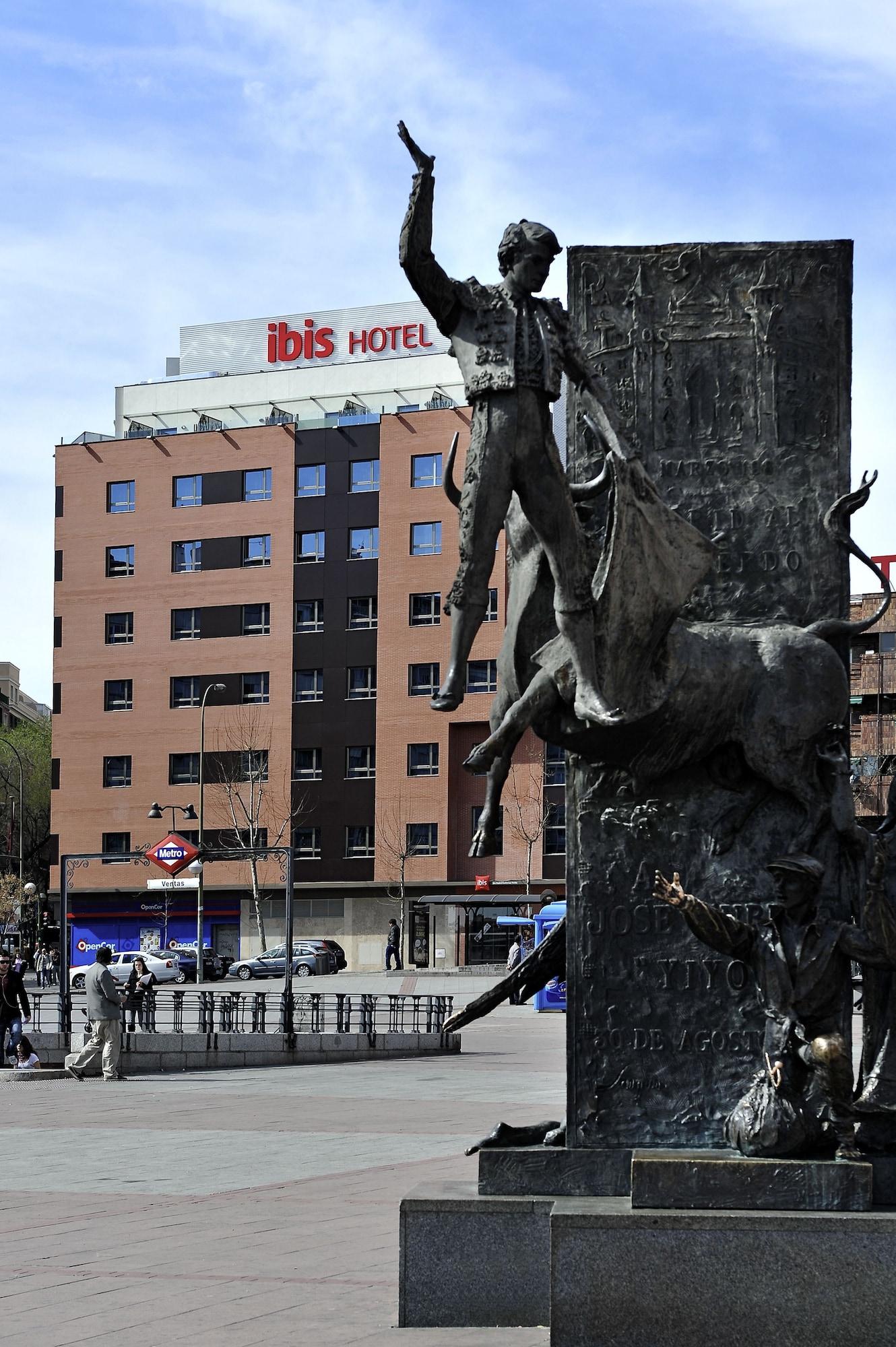 Vista Exterior ibis Madrid Centro Las Ventas