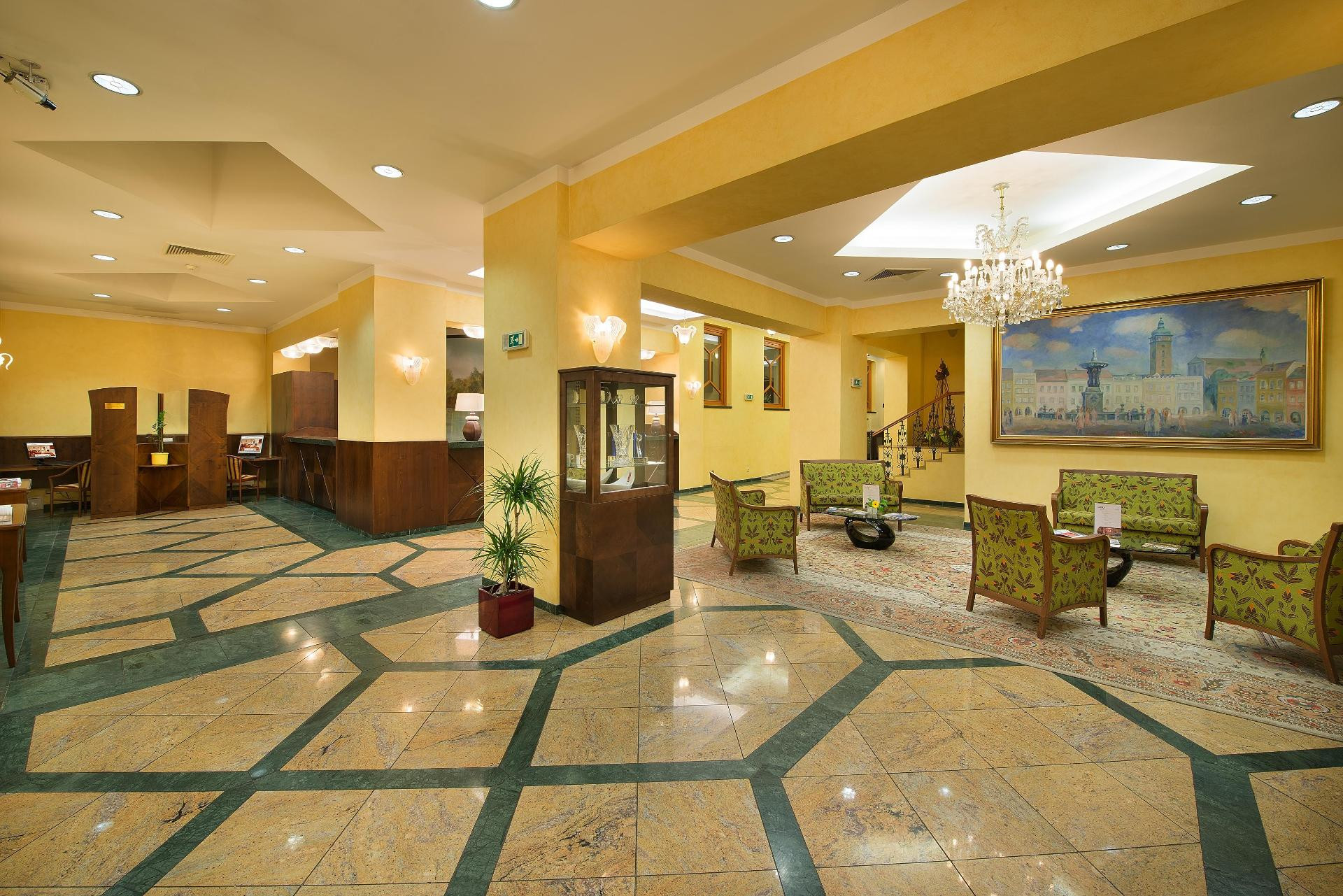 Vista Lobby Grandhotel Zvon