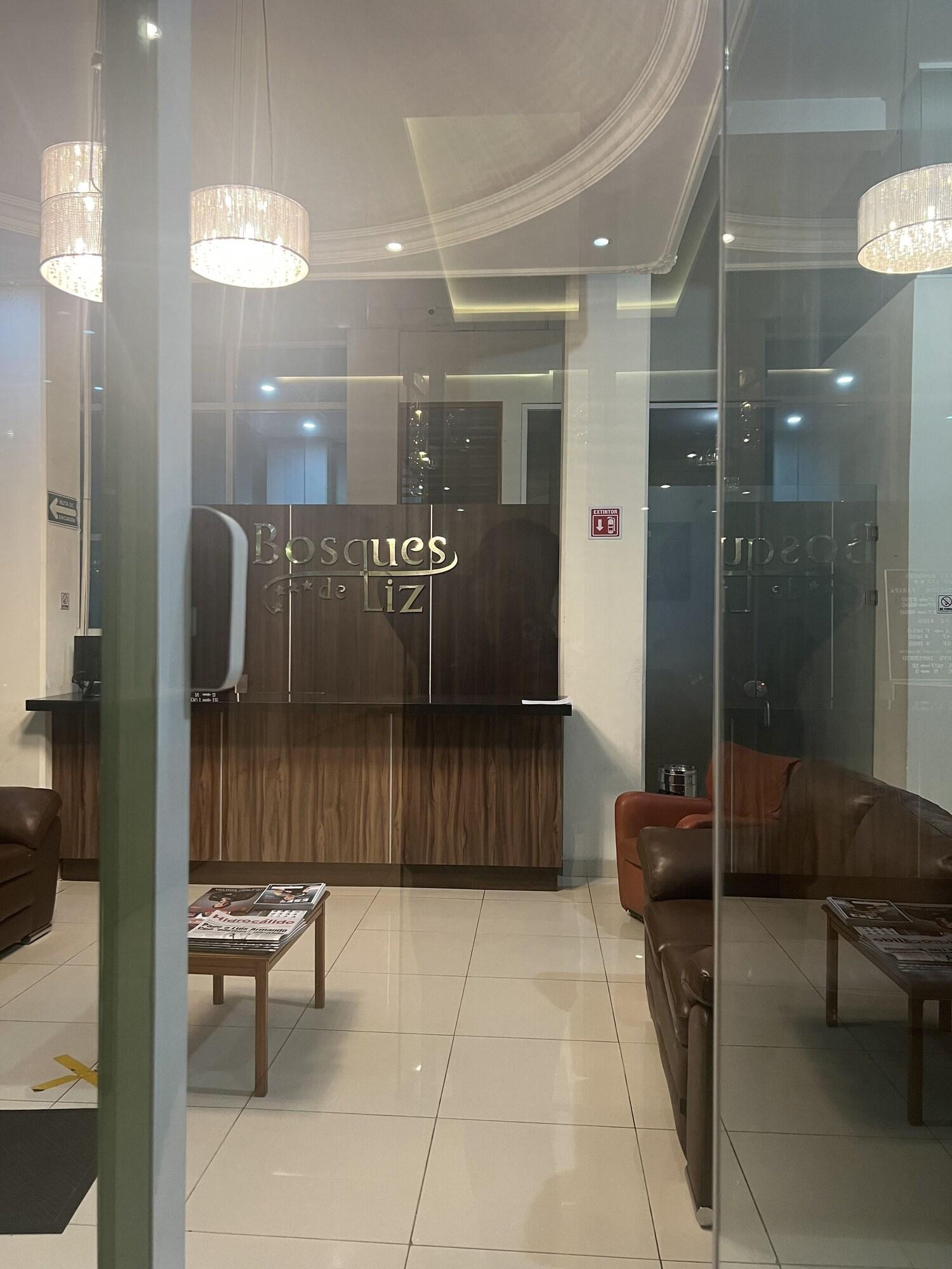 Vista Lobby Hotel Bosques de Liz
