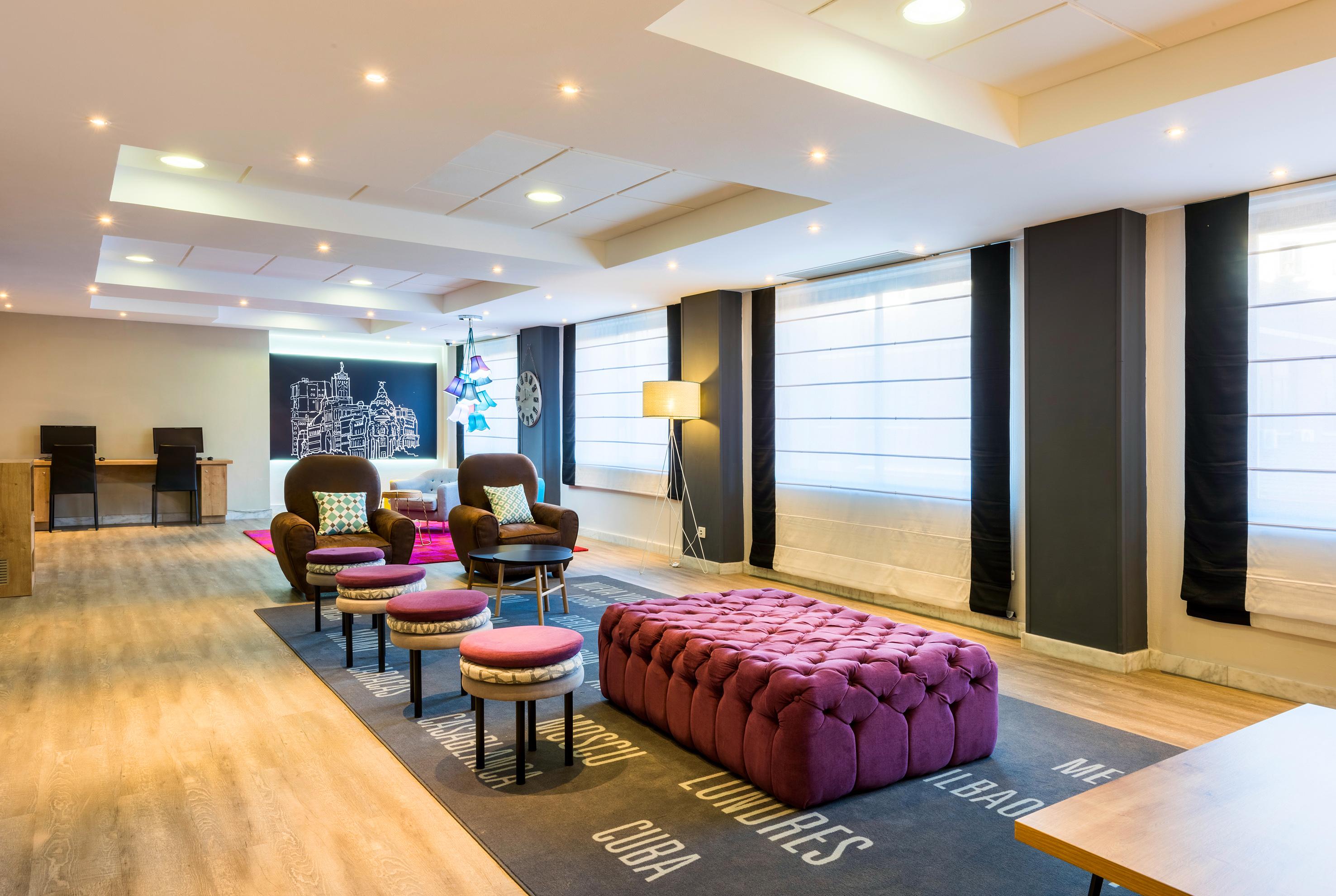 Vista Lobby Hotel Madrid Centro Affiliated by Meliá